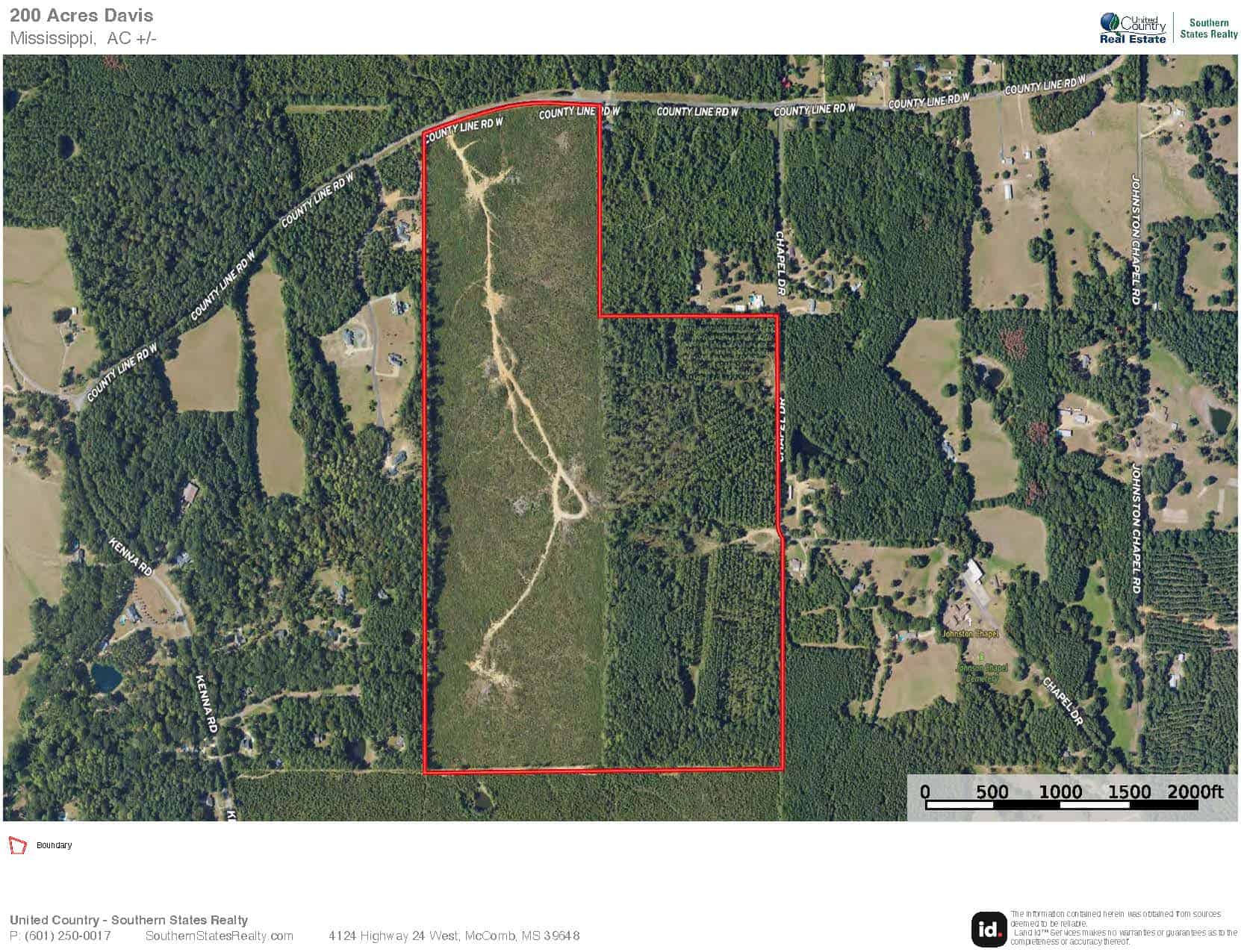200 Acres of Land for Sale in North Pike School District