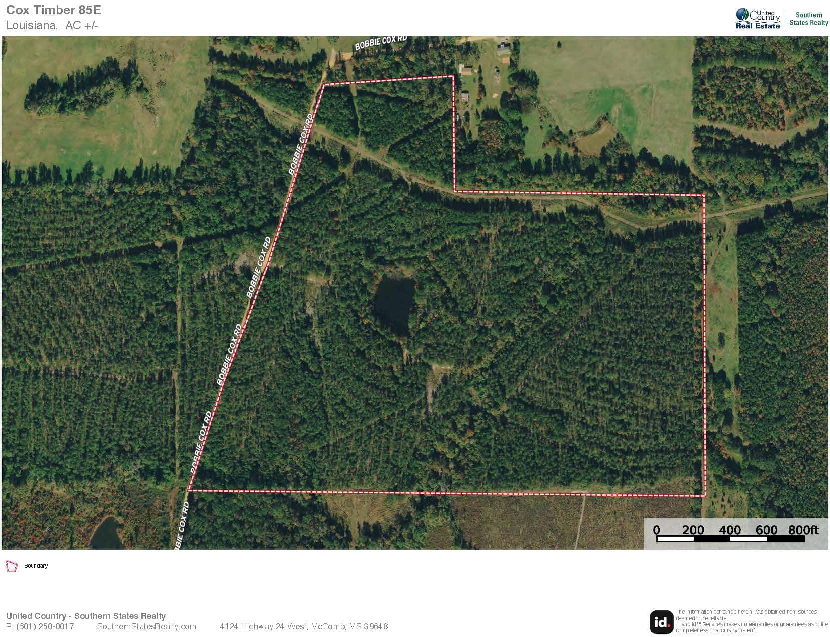 Downsville 85 – Union Parish Timberland for Sale