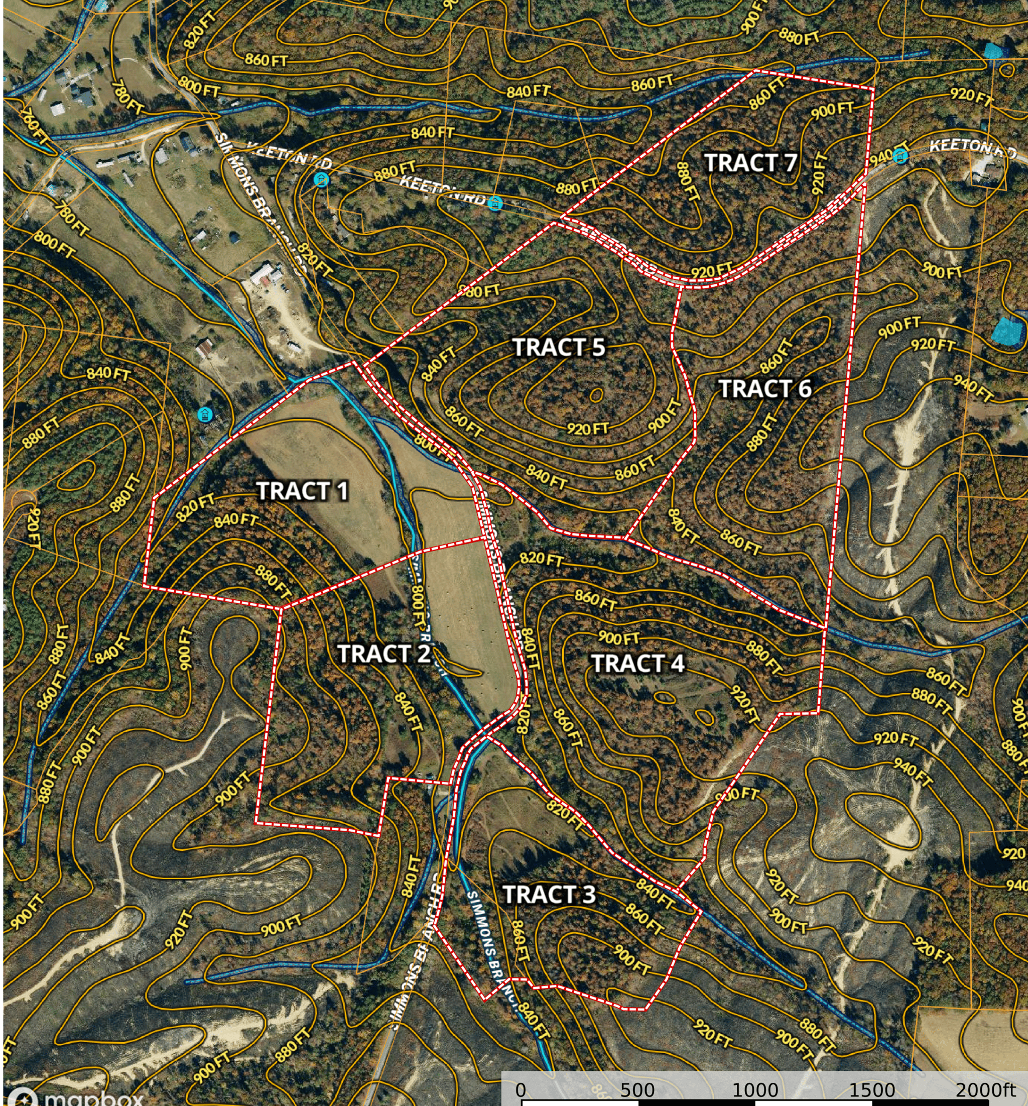 LAND FOR SALE IN TN, 32.5 ACRES+/-, OLD HOME, HUNTING, CREEK