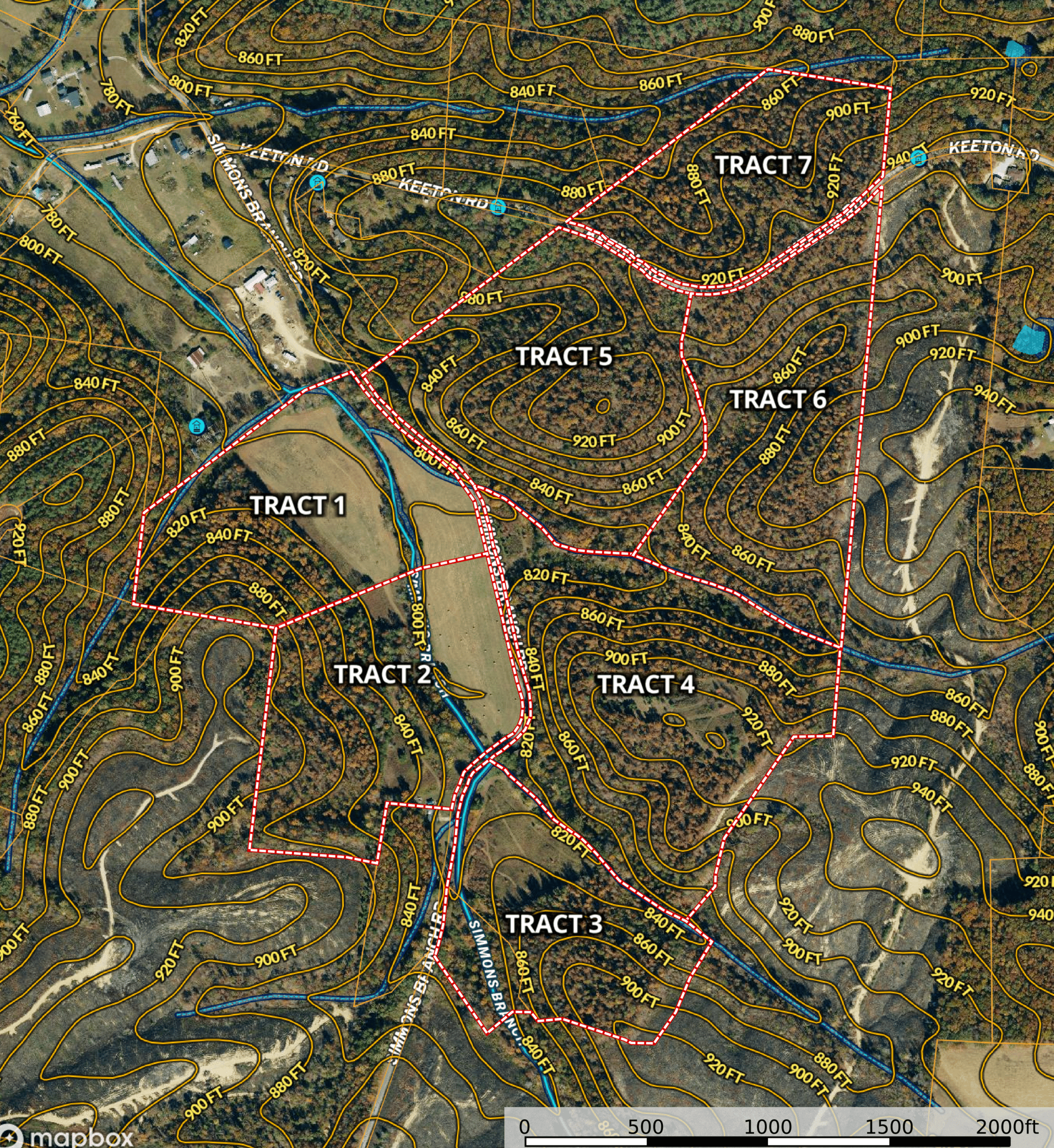 LAND FOR SALE IN TN, 21.5 ACRES+/-, OPEN & WOODED LAND, CREEK