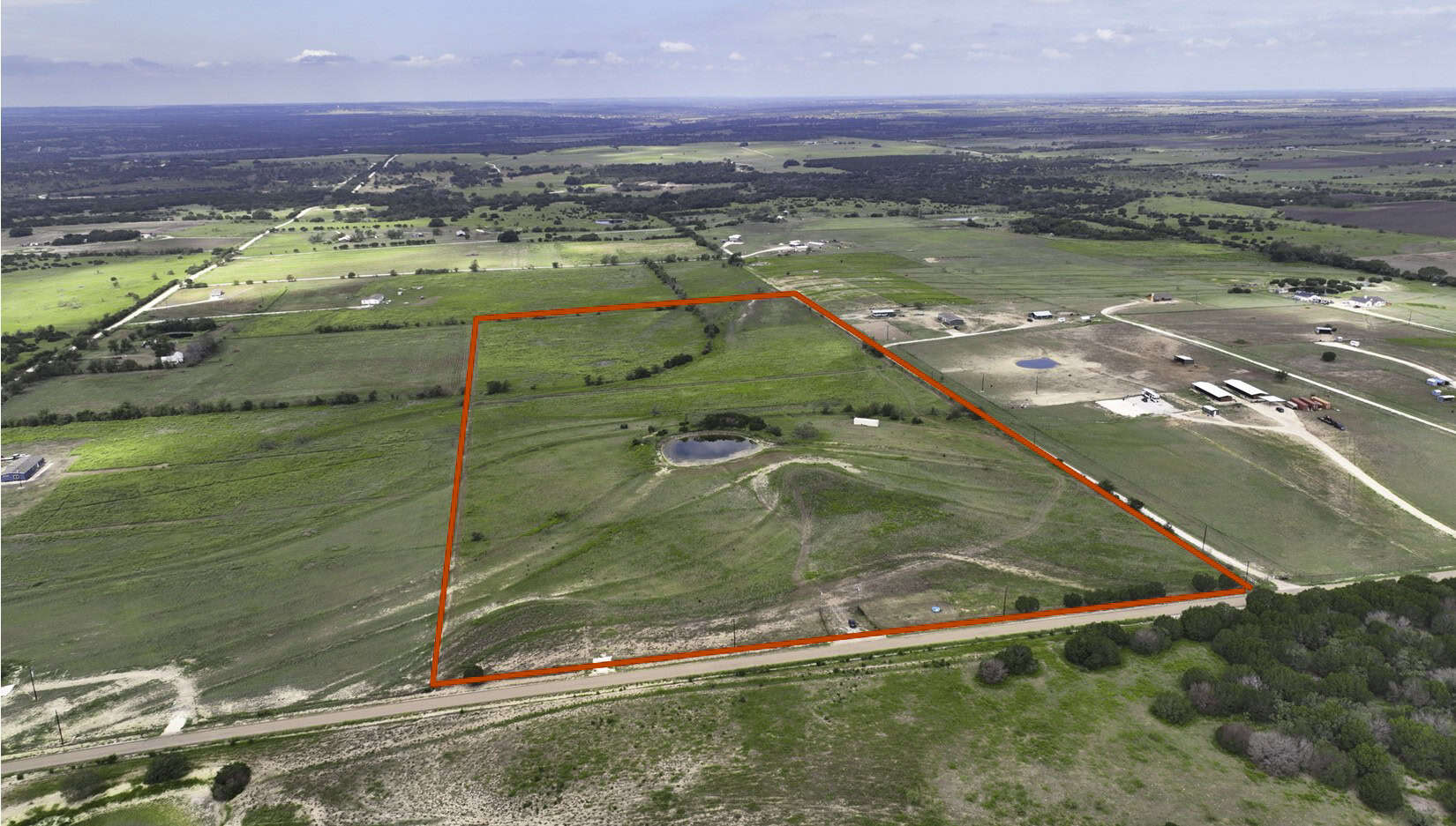 Central Texas 34.5-Acre Fenced Ranch for Sale – Perfect Custom Home Site