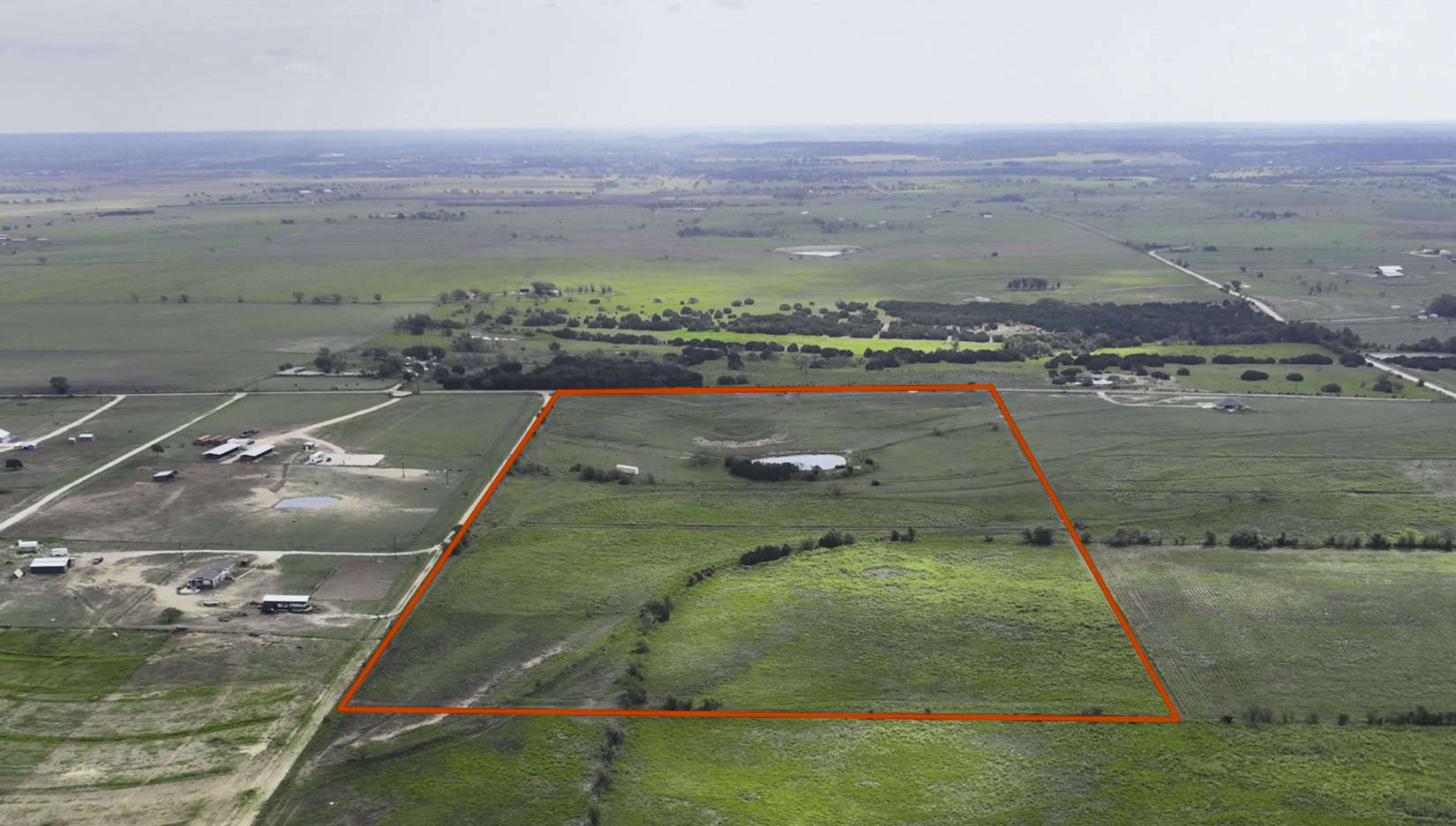 Central Texas 34.5-Acre Fenced Ranch for Sale – Perfect Custom Home Site