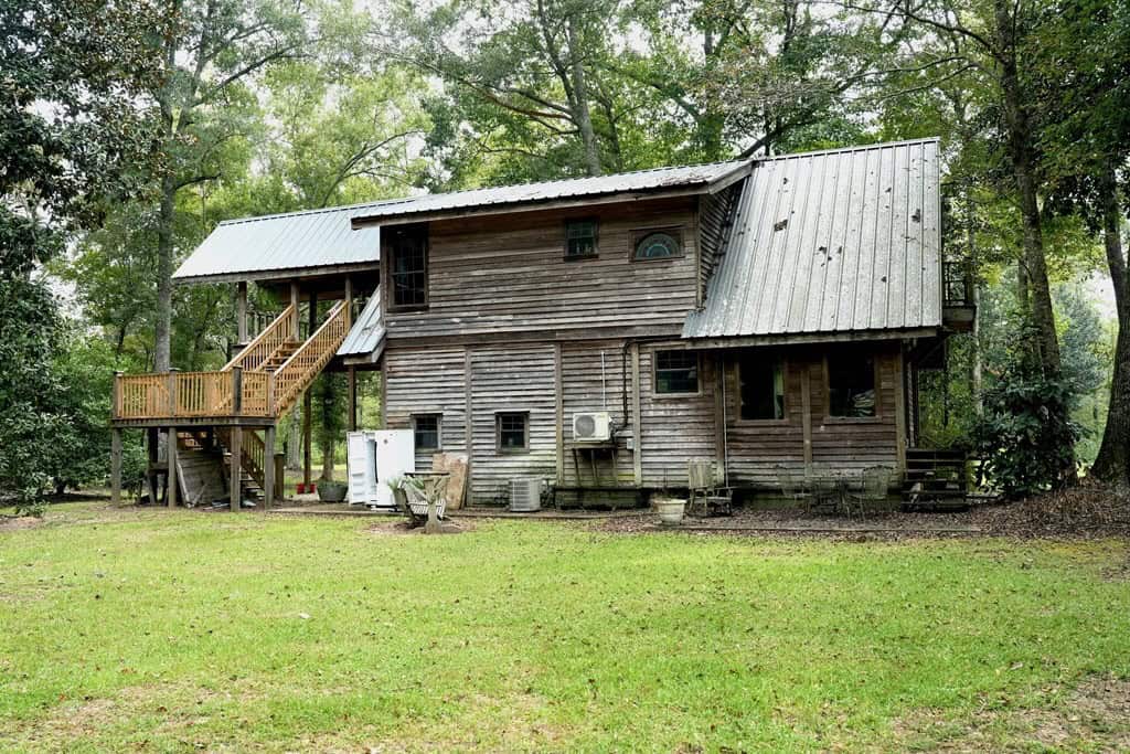 34 Acres Waterfront Property South Mississippi with Cabin