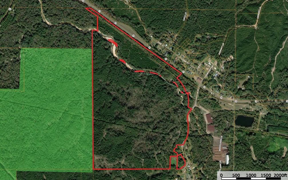 296 Acre Timberland for Sale with Creek Southwest MS