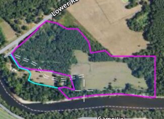 Riverfront Property For Sale with Open Pasture Fishing & Hunting Simpson County Mississippi