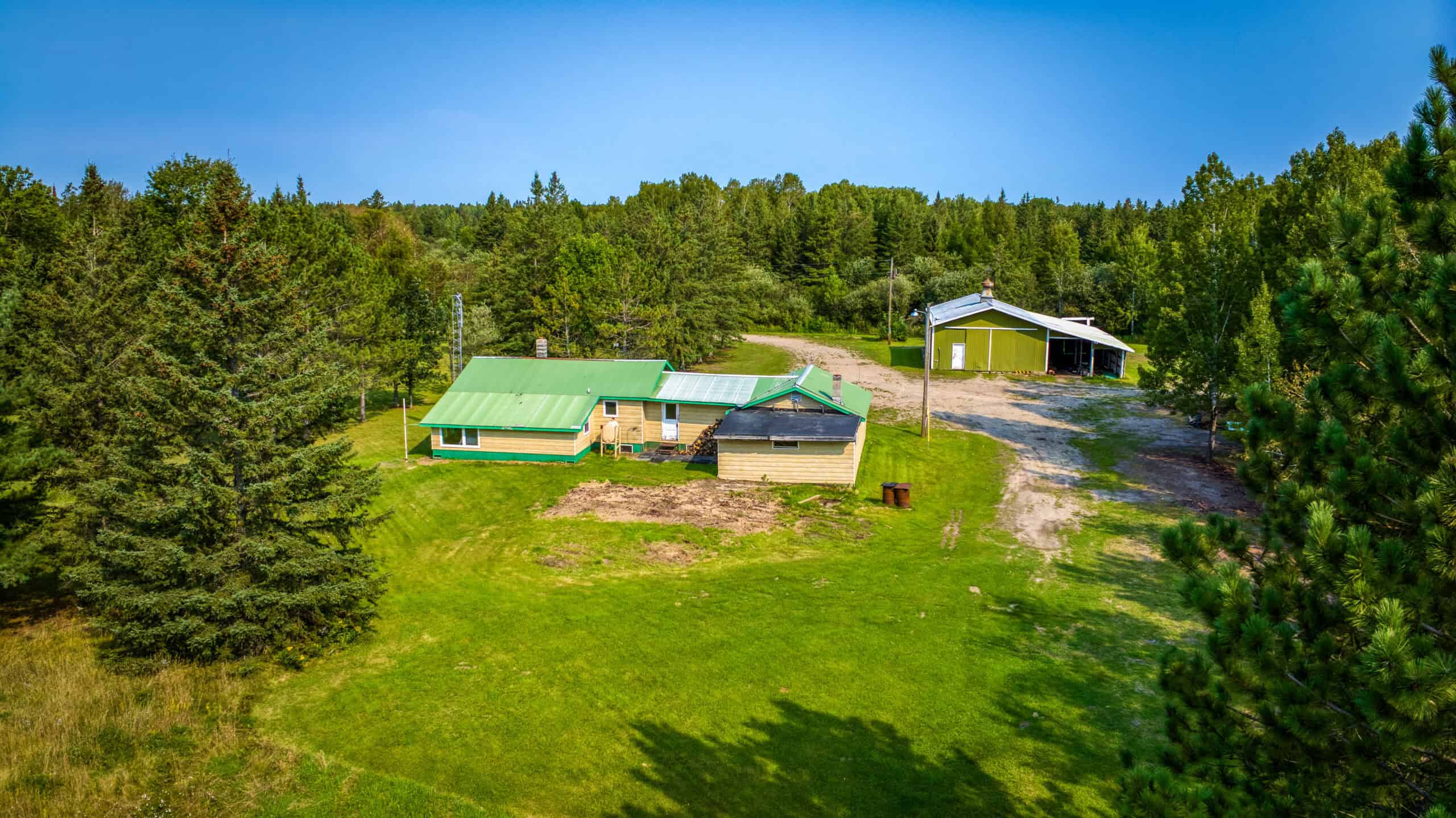Hunting Land with Cabin & Buildings for Sale in Itasca County, MN