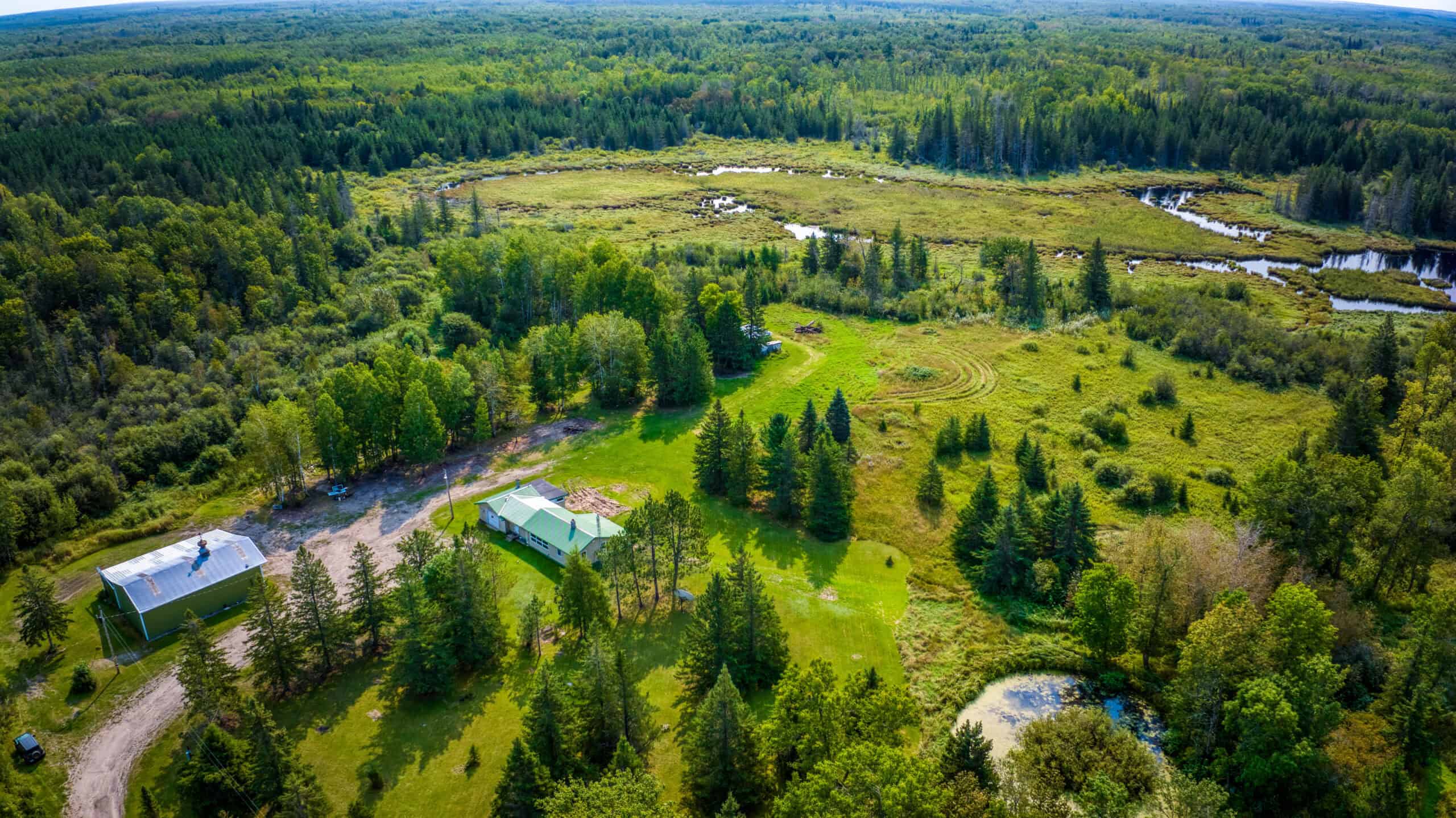 Hunting Land with Cabin & Buildings for Sale in Itasca County, MN