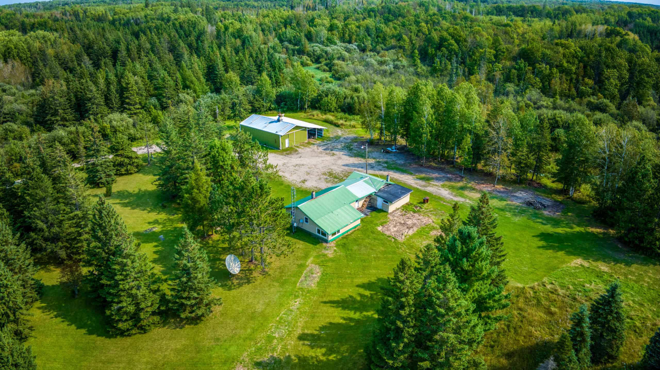 Hunting Land with Cabin & Buildings for Sale in Itasca County, MN