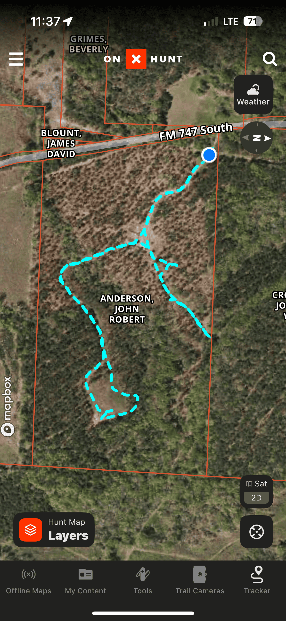 East Texas Hunting/Recreational/Timber Tract For Sale