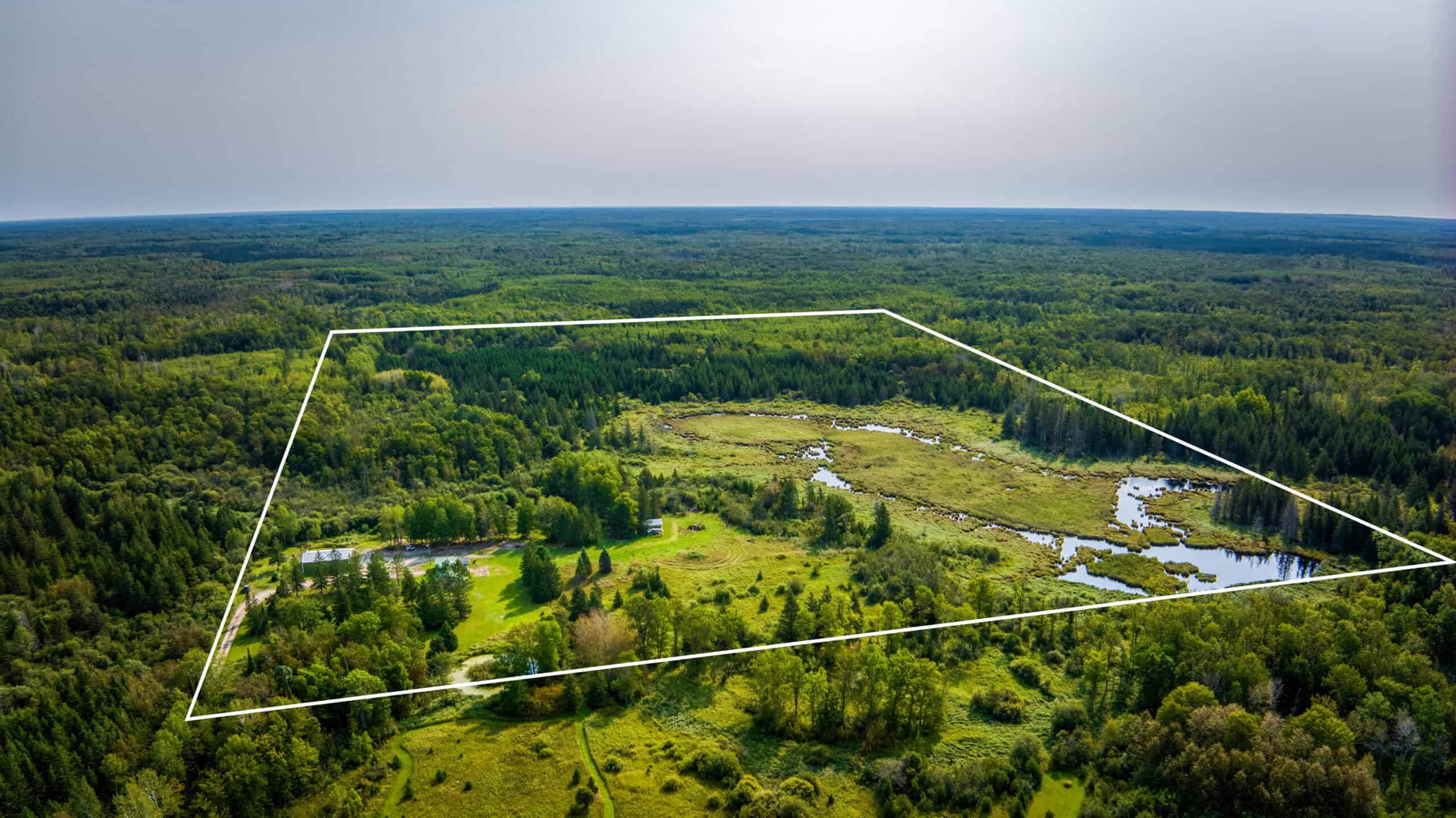 Hunting Land with Cabin & Buildings for Sale in Itasca County, MN