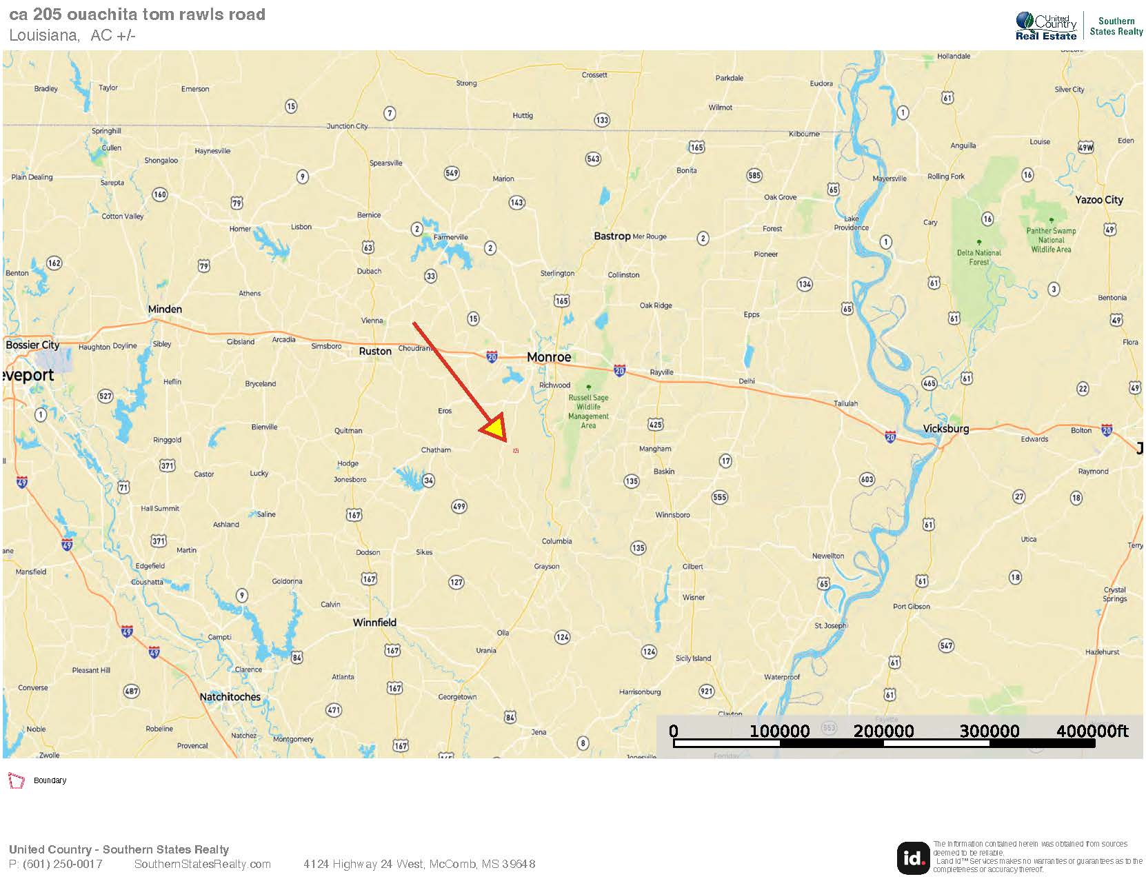 Hunting and Timberland for Sale in Ouachita Parish, LA