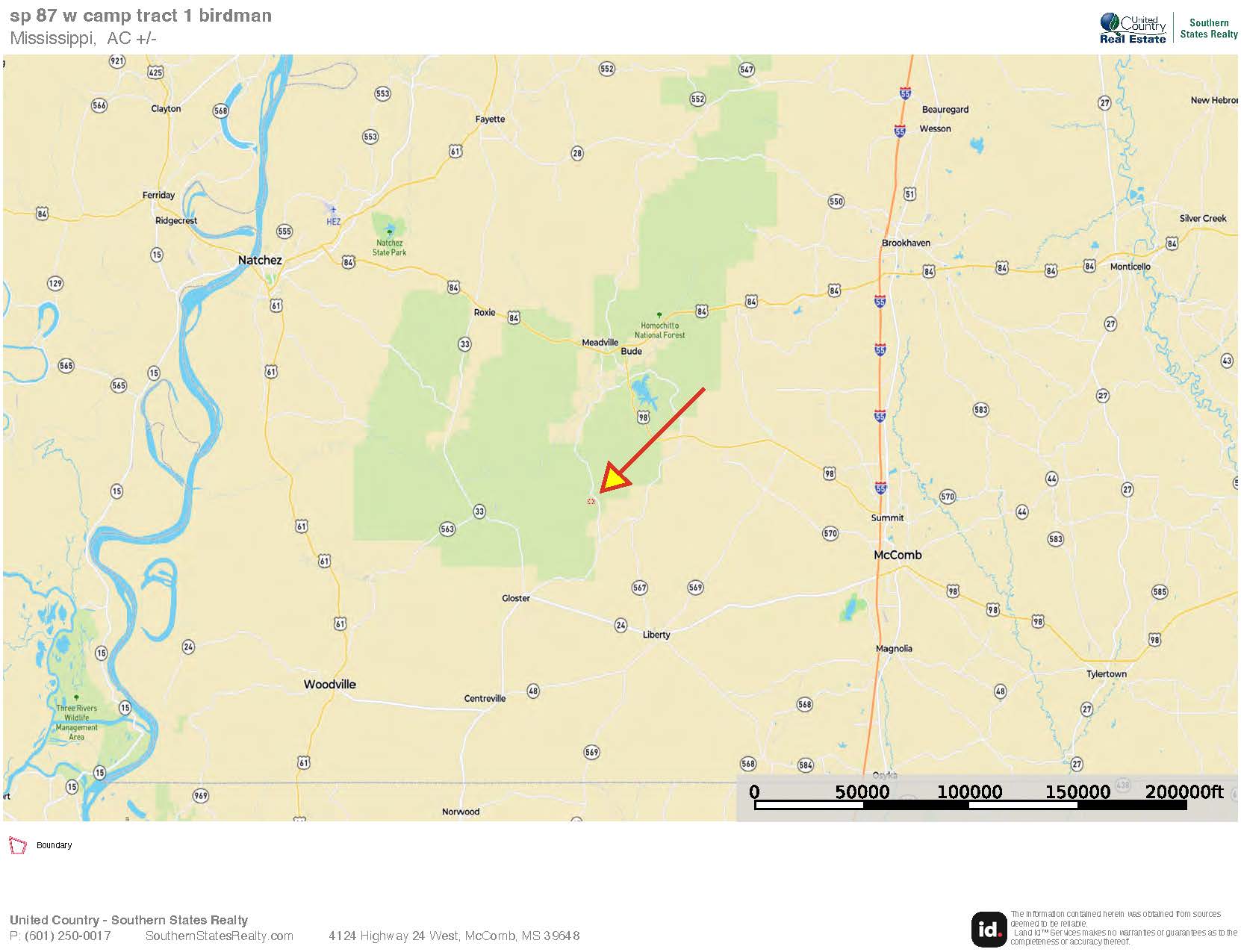 Turnkey Property in Amite County Connected to Caston Creek