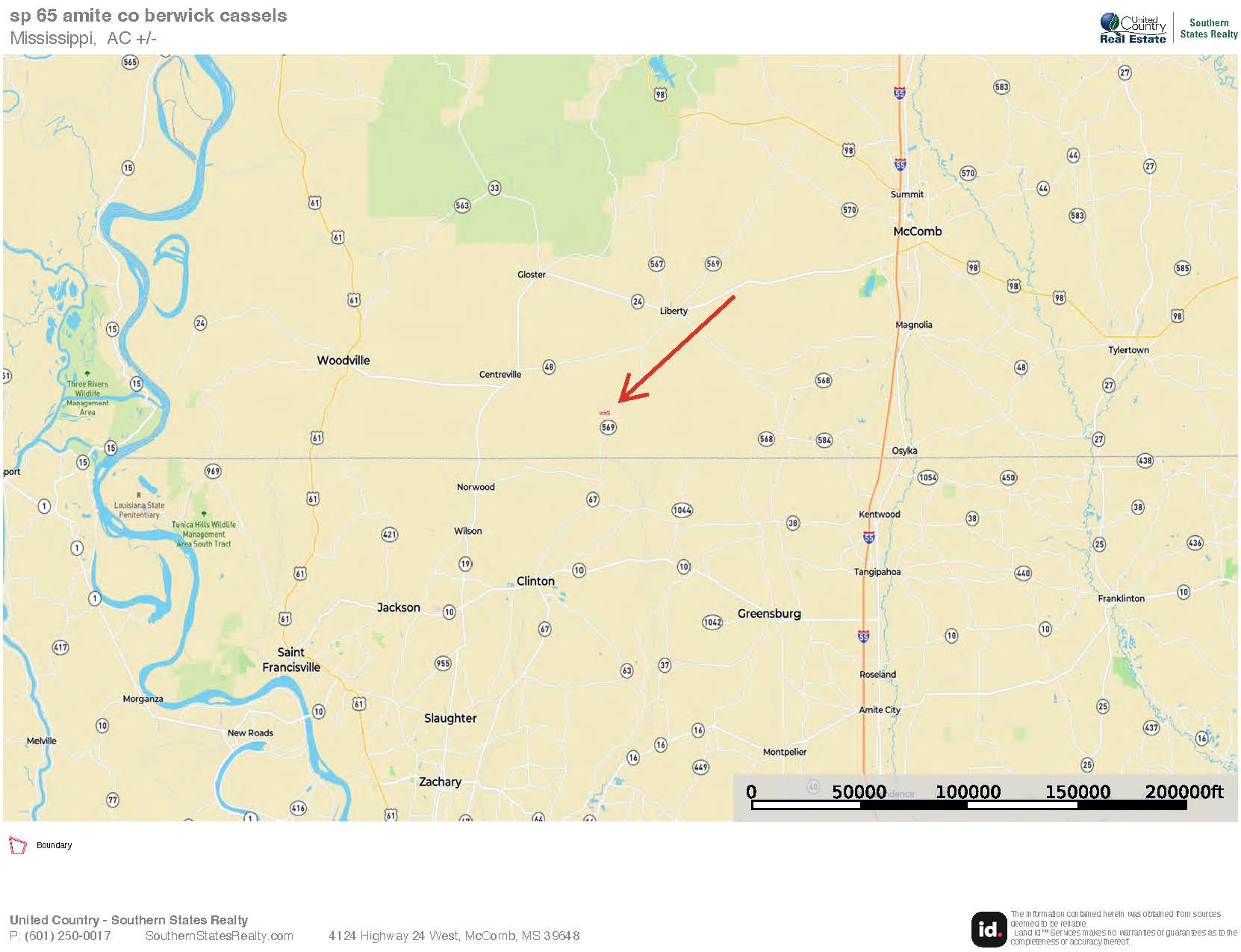 Small Hunting Tract in Amite County, MS