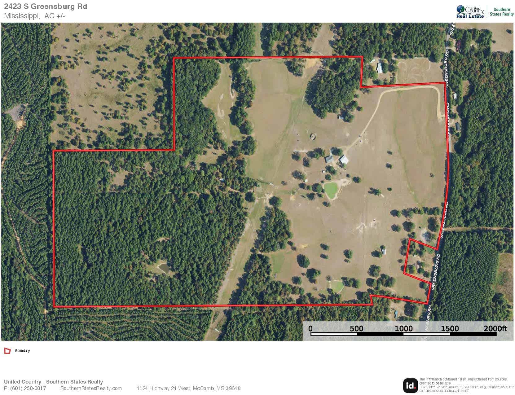 192 Acres of Land with 3 BR Hunting Lodge