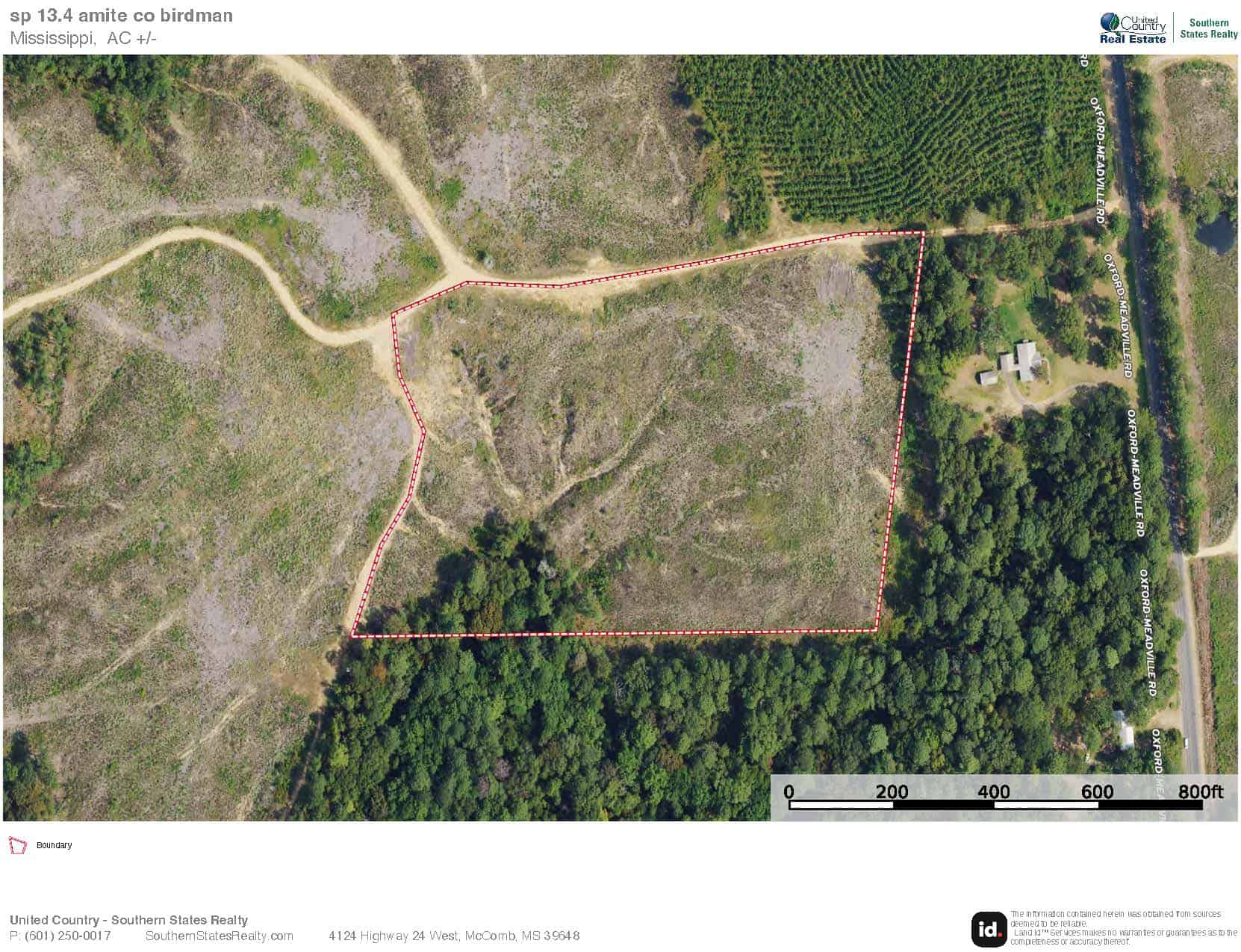 Small Hunting Tract in Amite County, MS