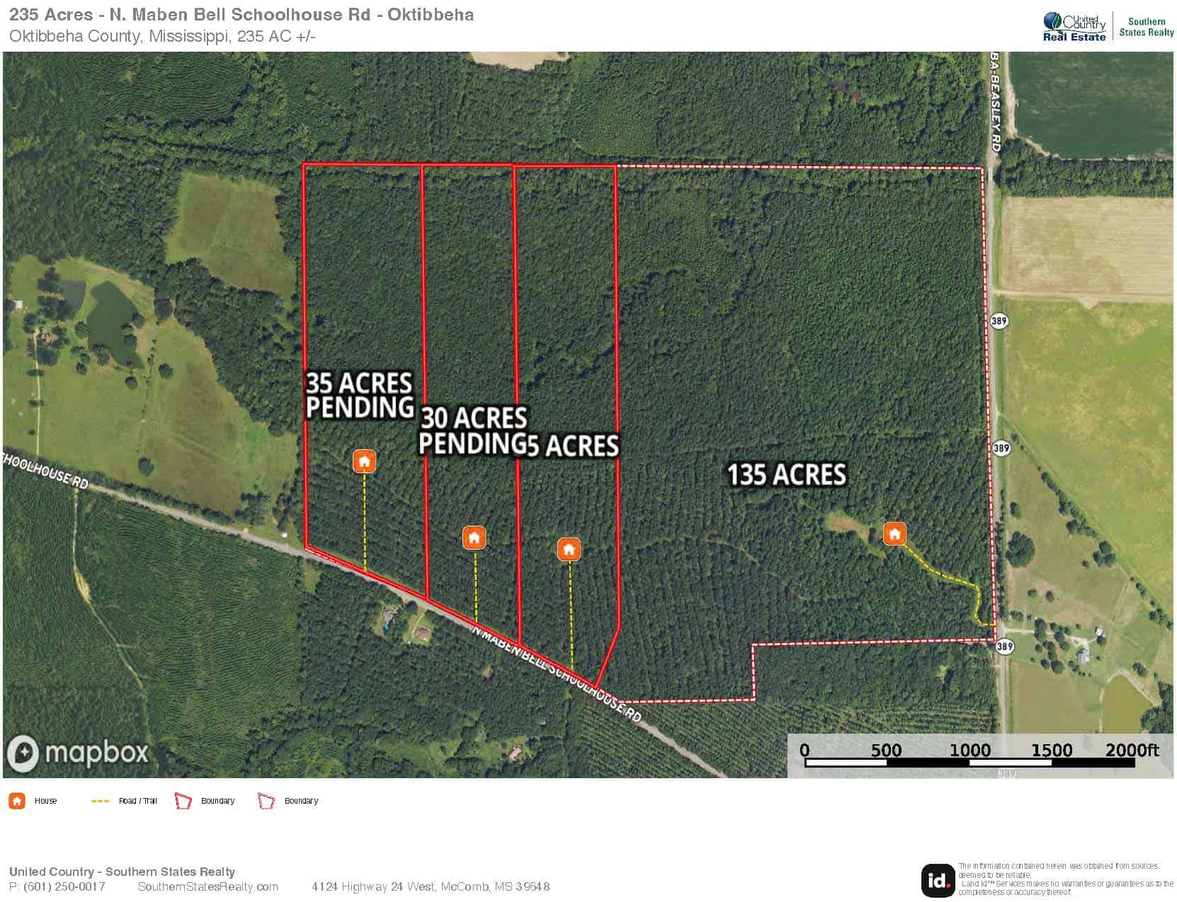 35 Acres For Sale Starkville MS