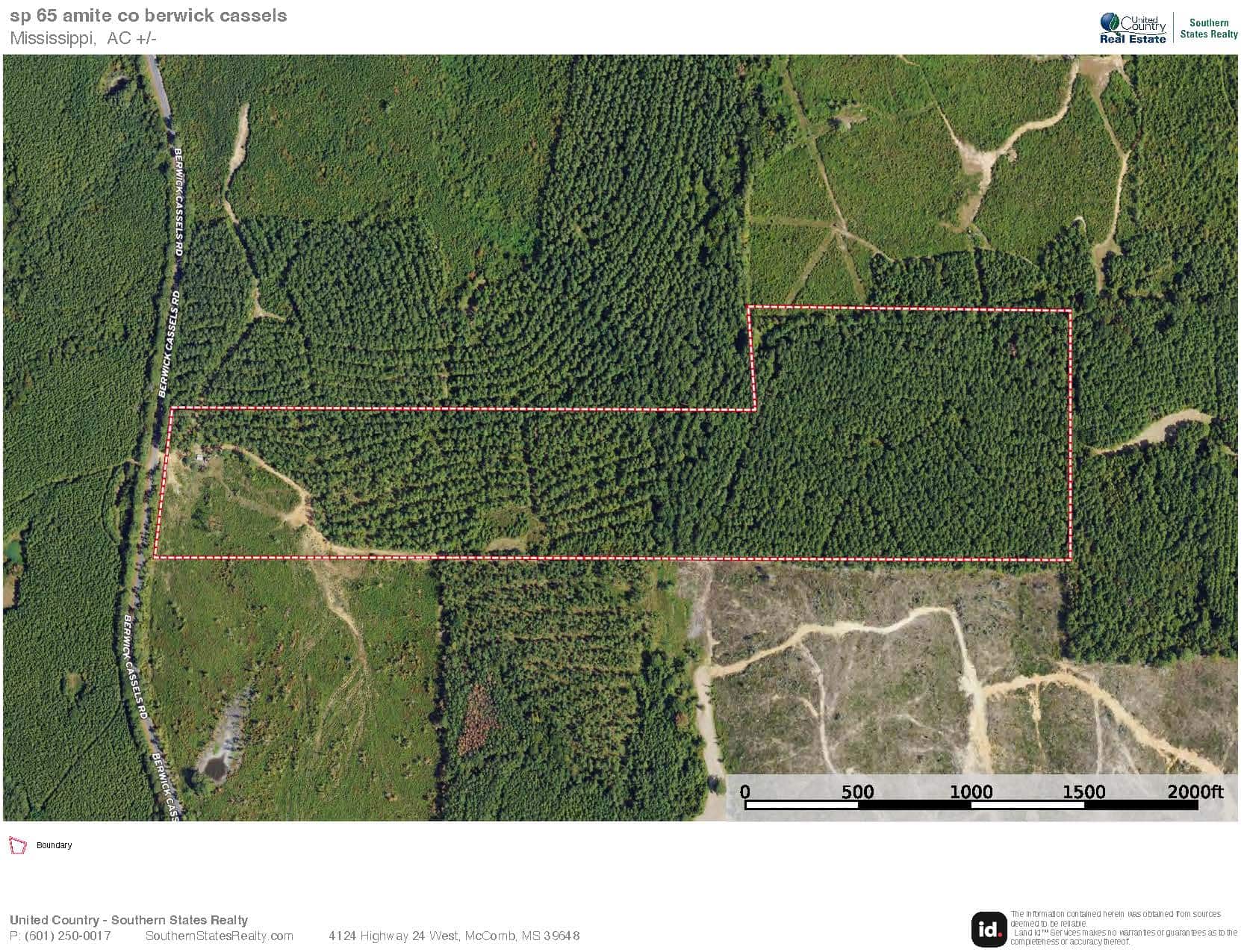 Small Hunting Tract in Amite County, MS