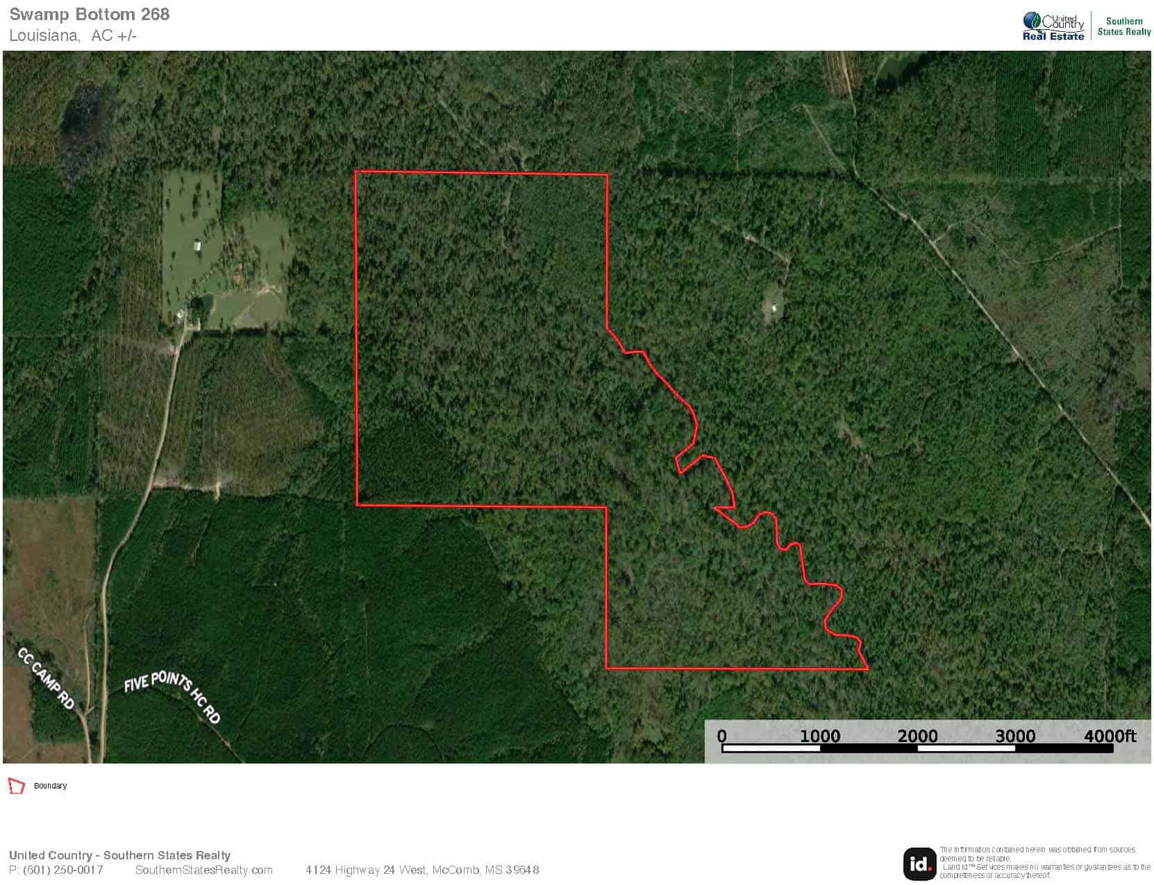Hunting and Timberland Tract for sale in North Louisiana