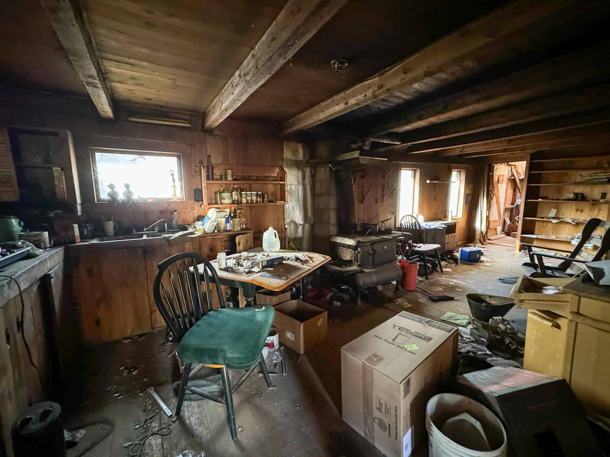 Camp on 33± Acres in Cherryfield
