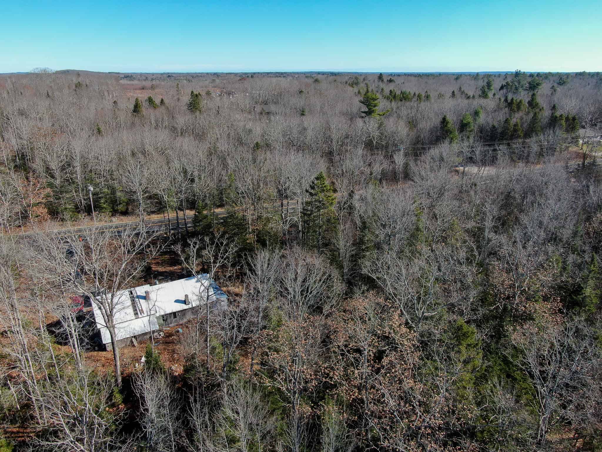Camp on 33± Acres in Cherryfield