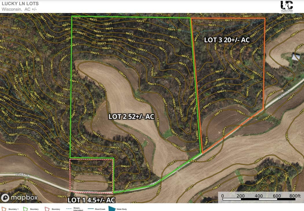 52+/- Acre Property Located on Lucky Lane in Crawford County, WI