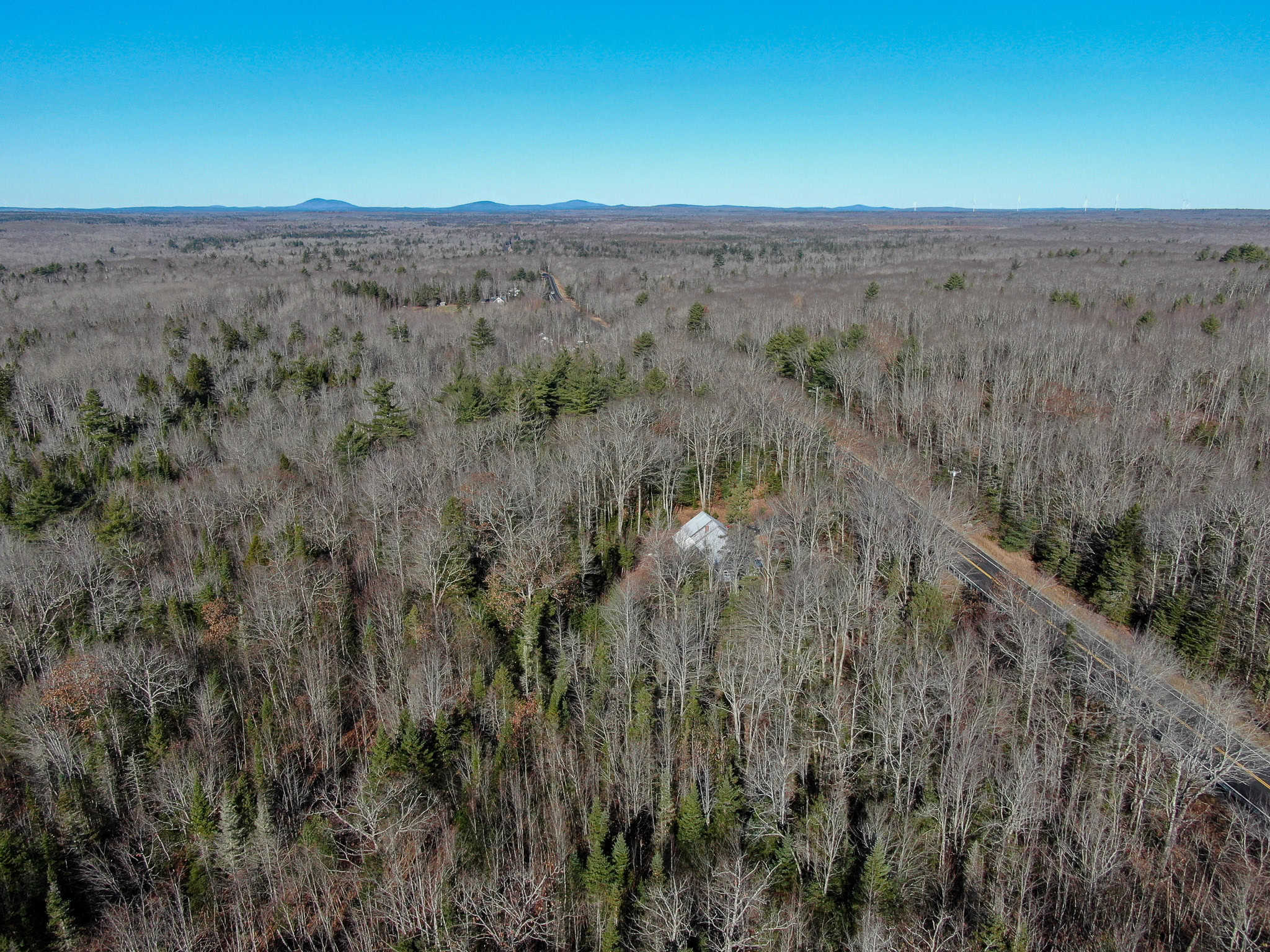 Camp on 33± Acres in Cherryfield