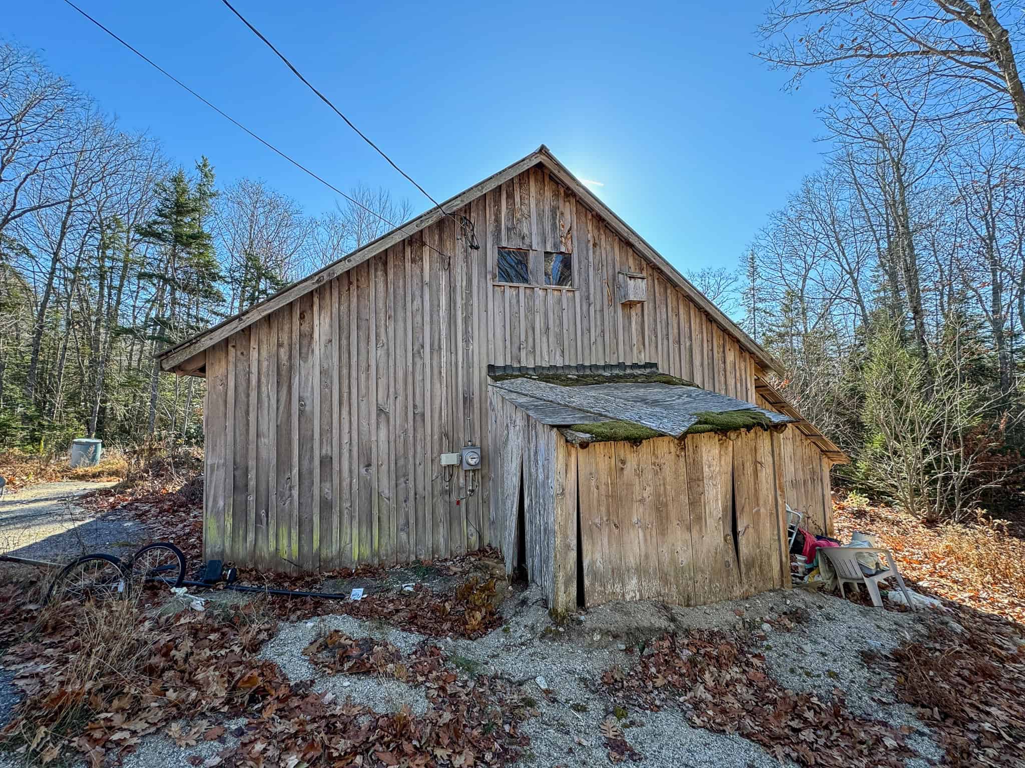 Camp on 33± Acres in Cherryfield