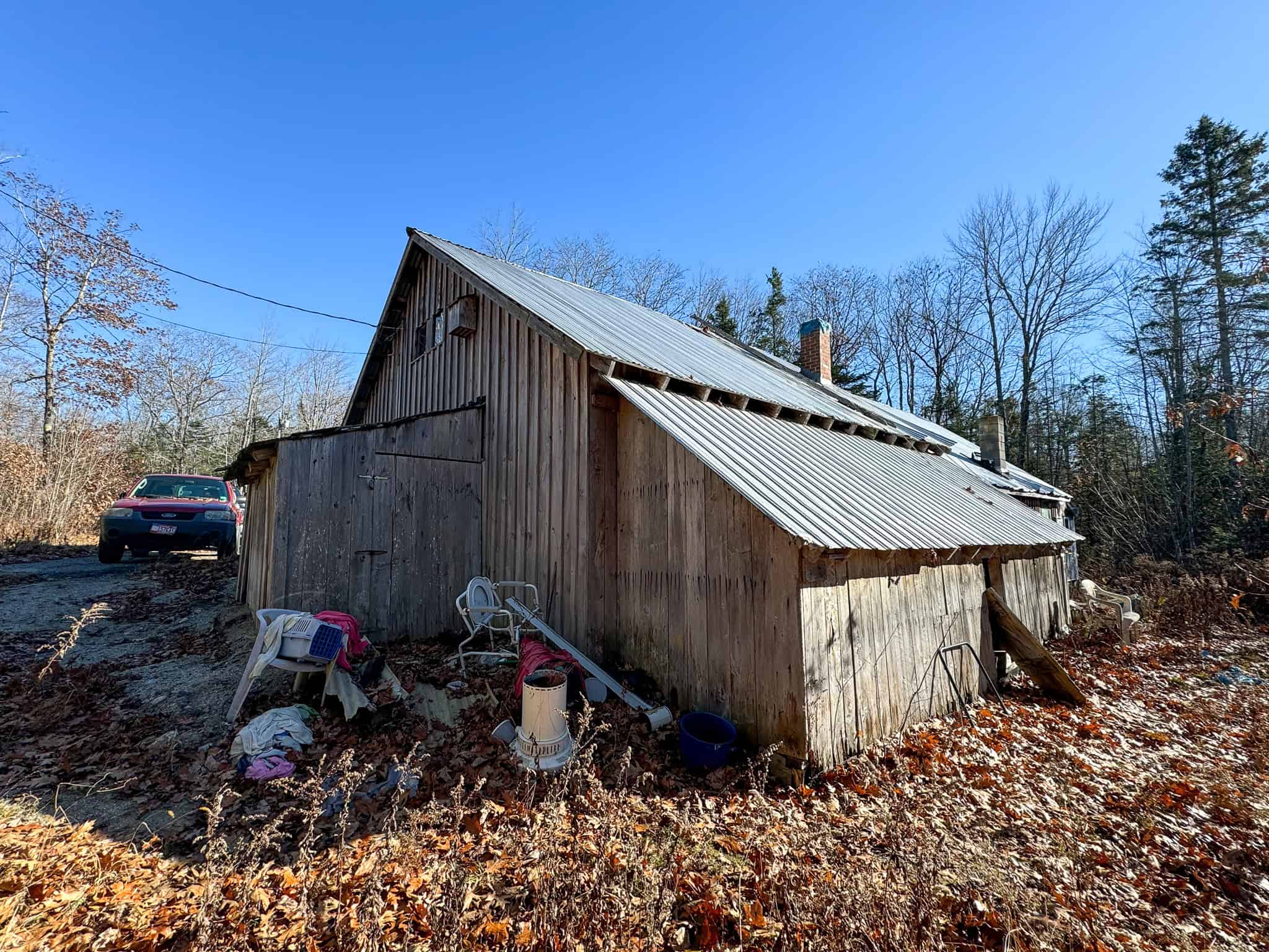 Camp on 33± Acres in Cherryfield