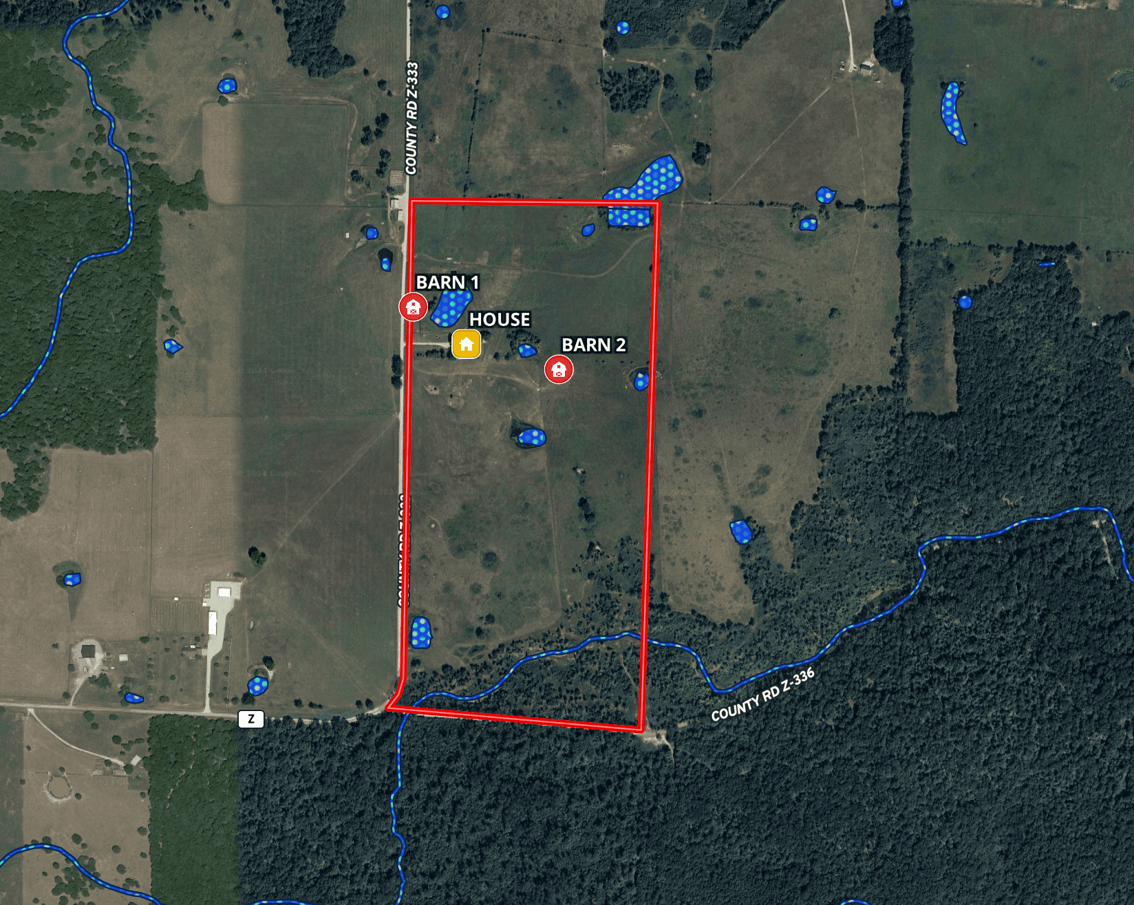 Farm House and 81.49 m/l Acres in Shannon County Missouri