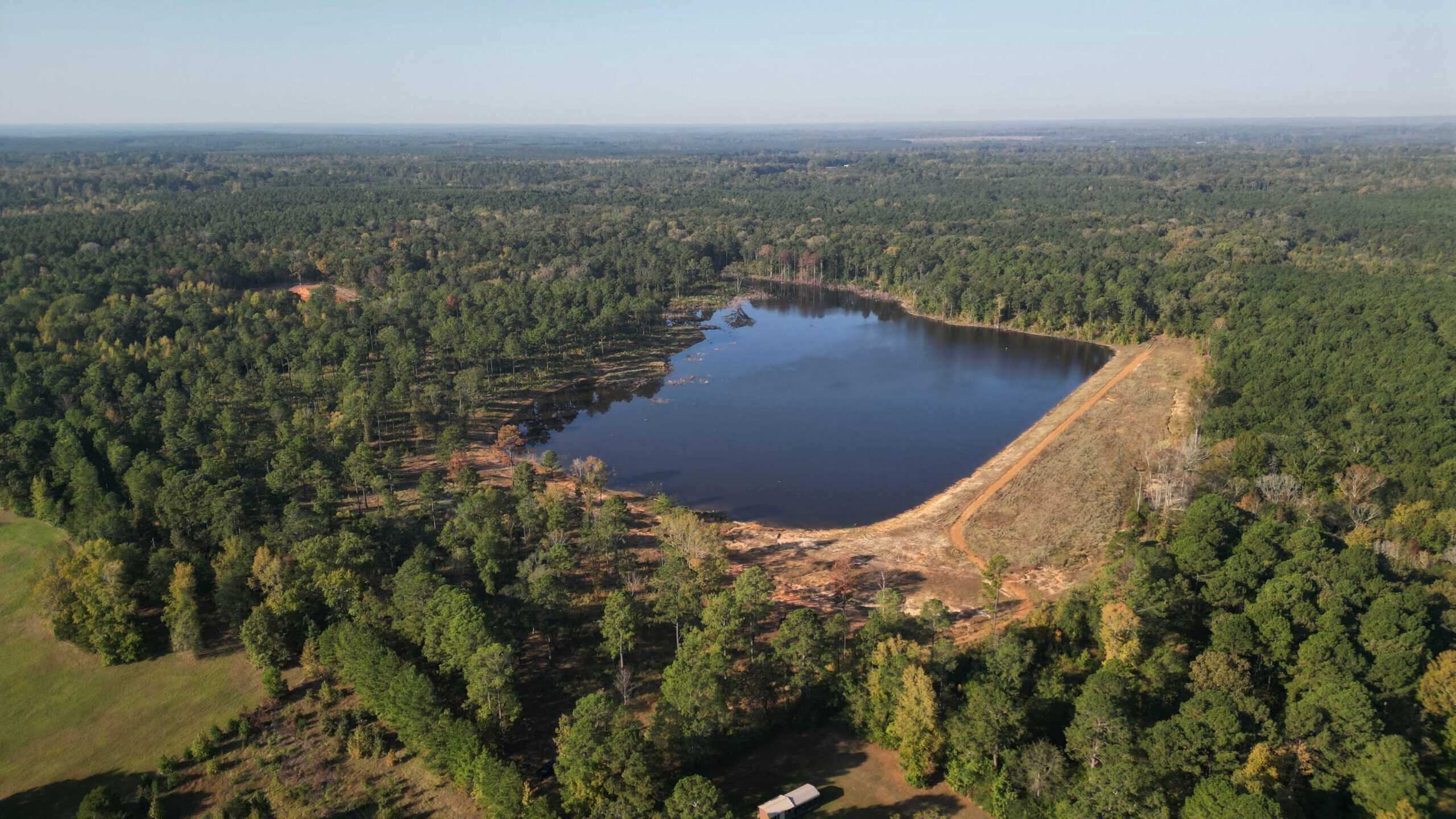 Texas Ranch For Sale With Private Lake In Cass County