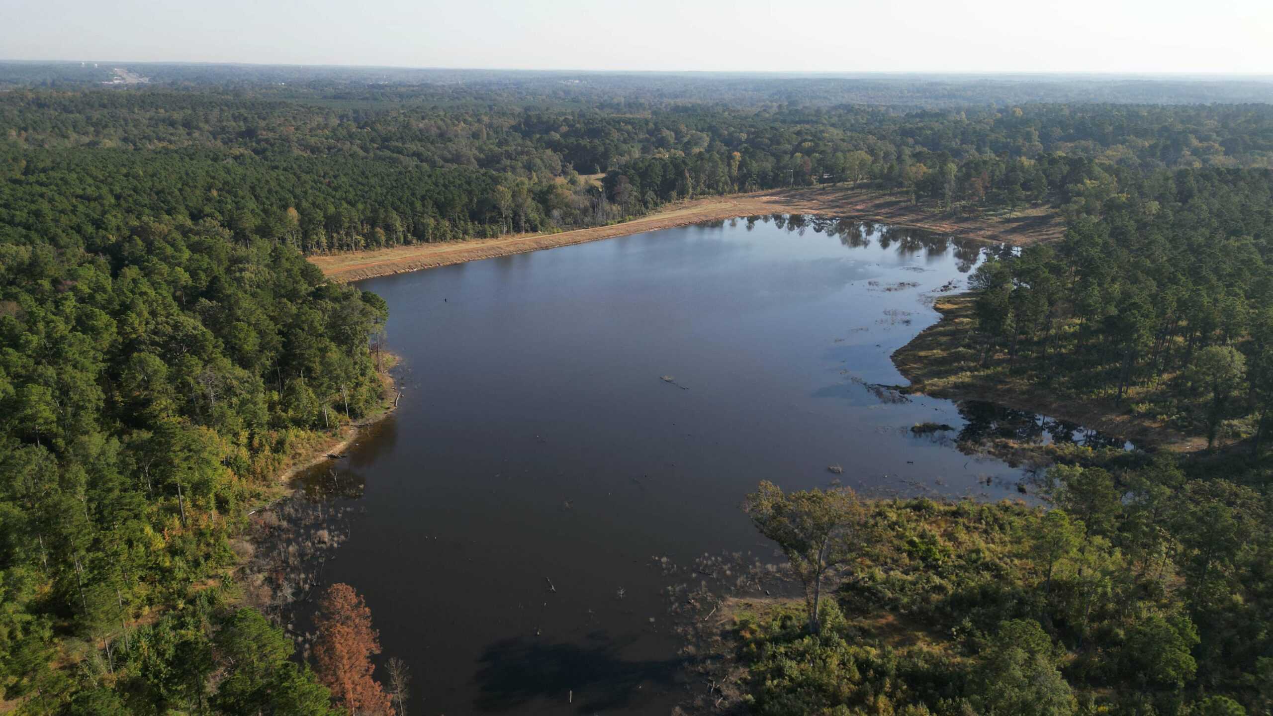 Texas Ranch For Sale With Private Lake In Cass County