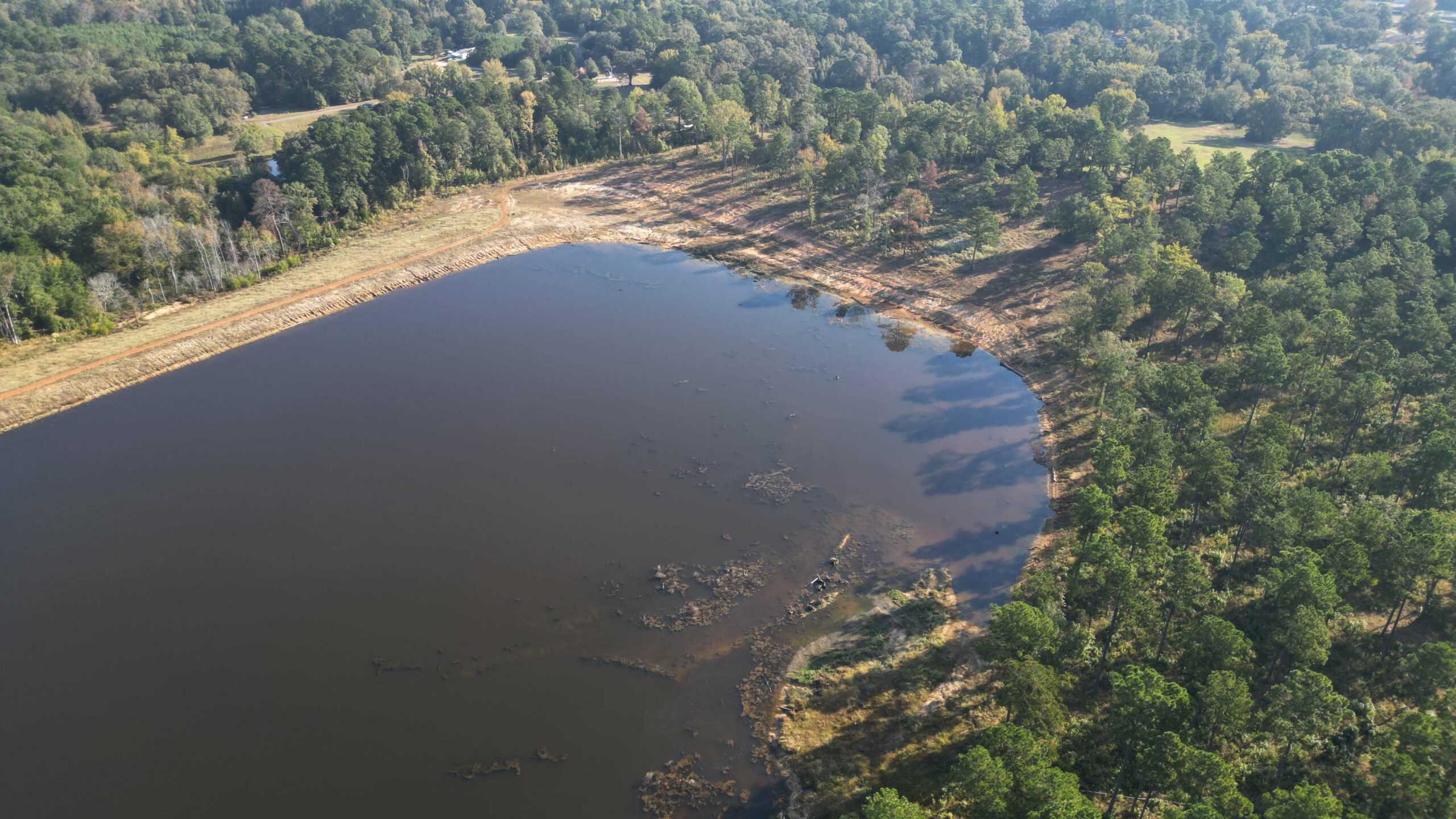 Texas Ranch For Sale With Private Lake In Cass County