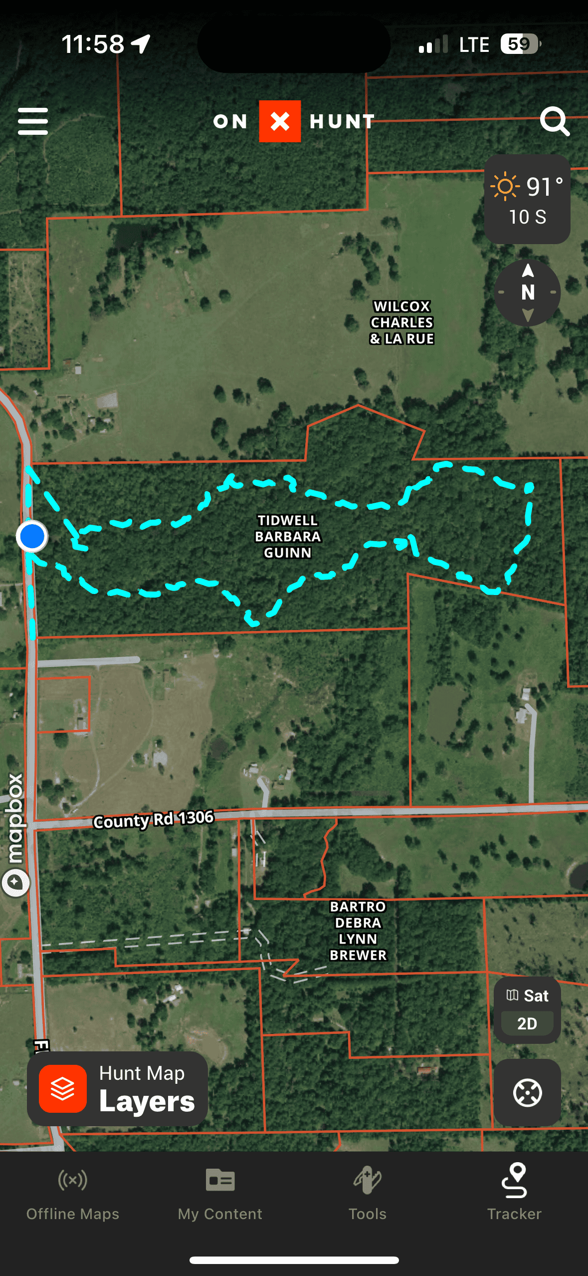 East Texas Recreational/Hunting/Timber Land For Sale