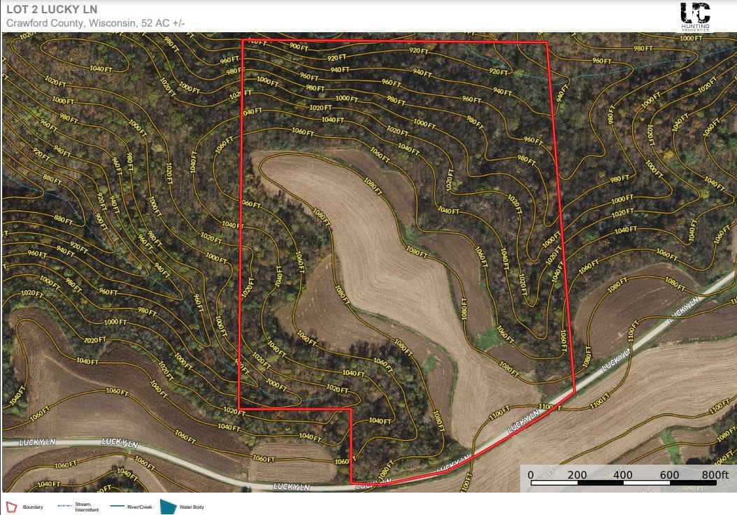52+/- Acre Property Located on Lucky Lane in Crawford County, WI