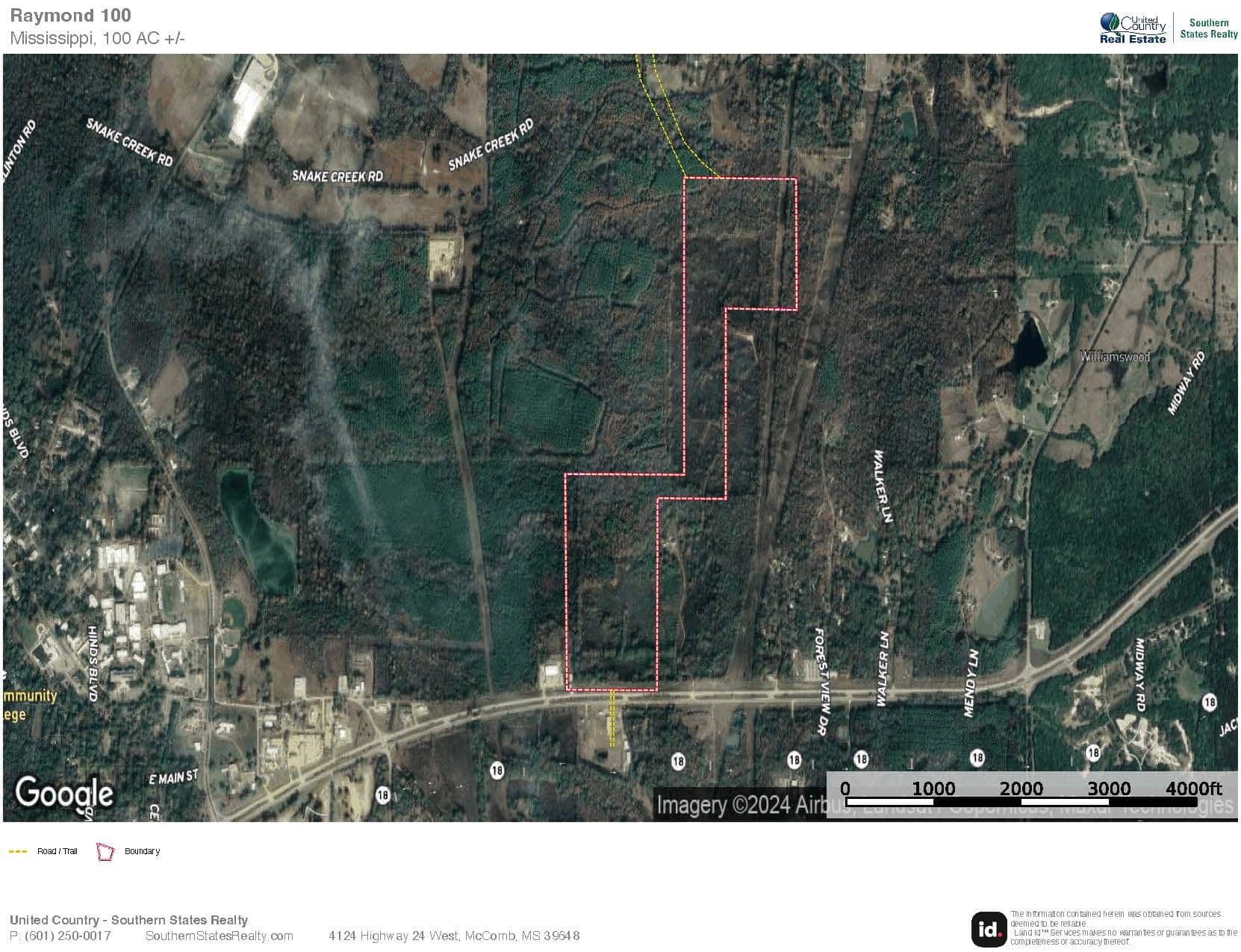 100 Acres of Prime Development or Country Homesite
