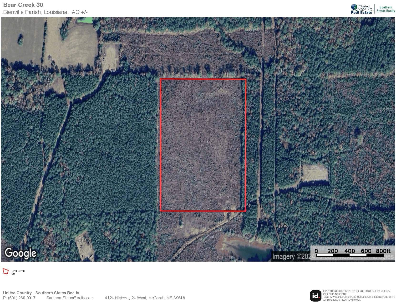 30+/- Acres for Sale Bienville, LA