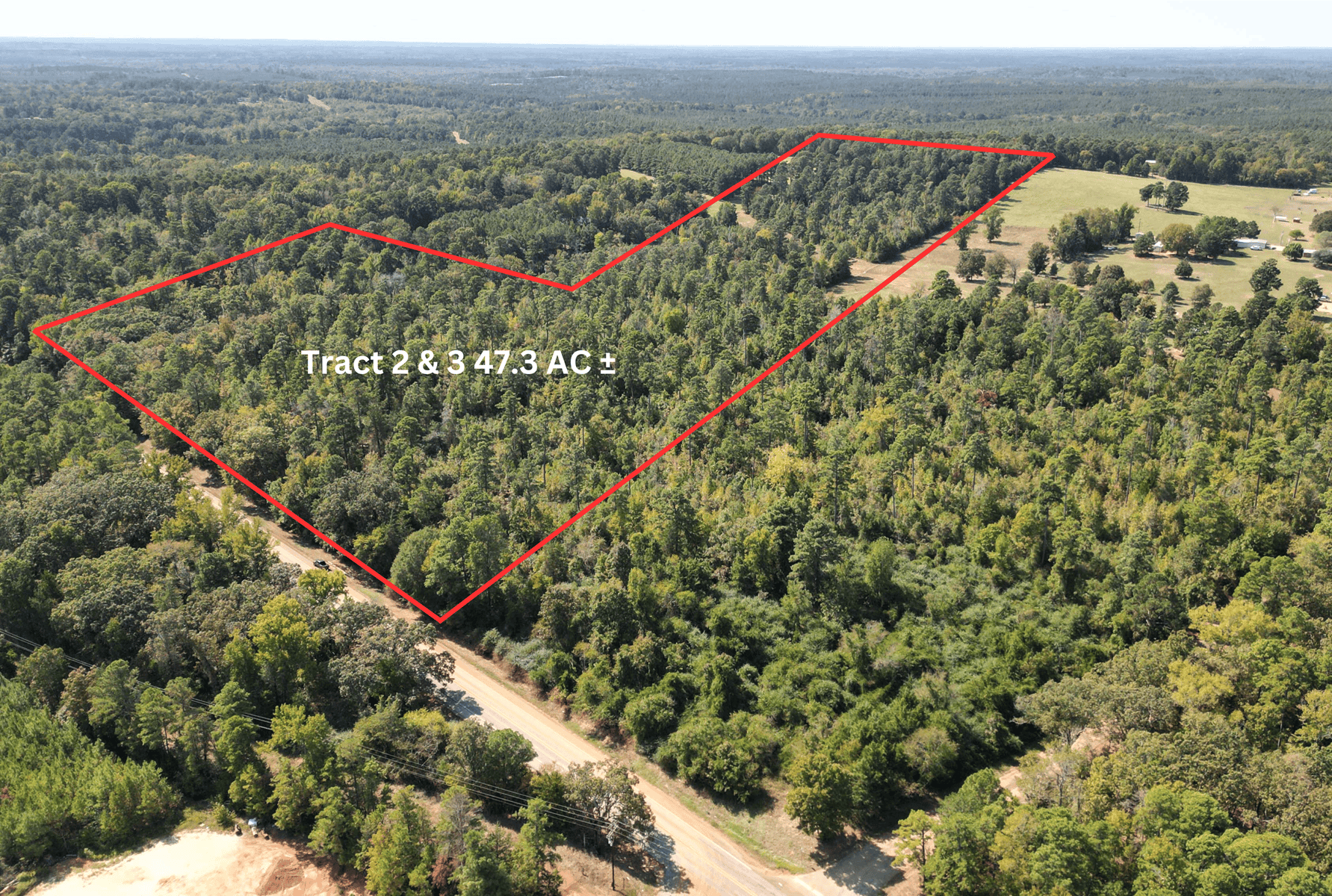 Land For Sale In Cass County Bivins, Texas
