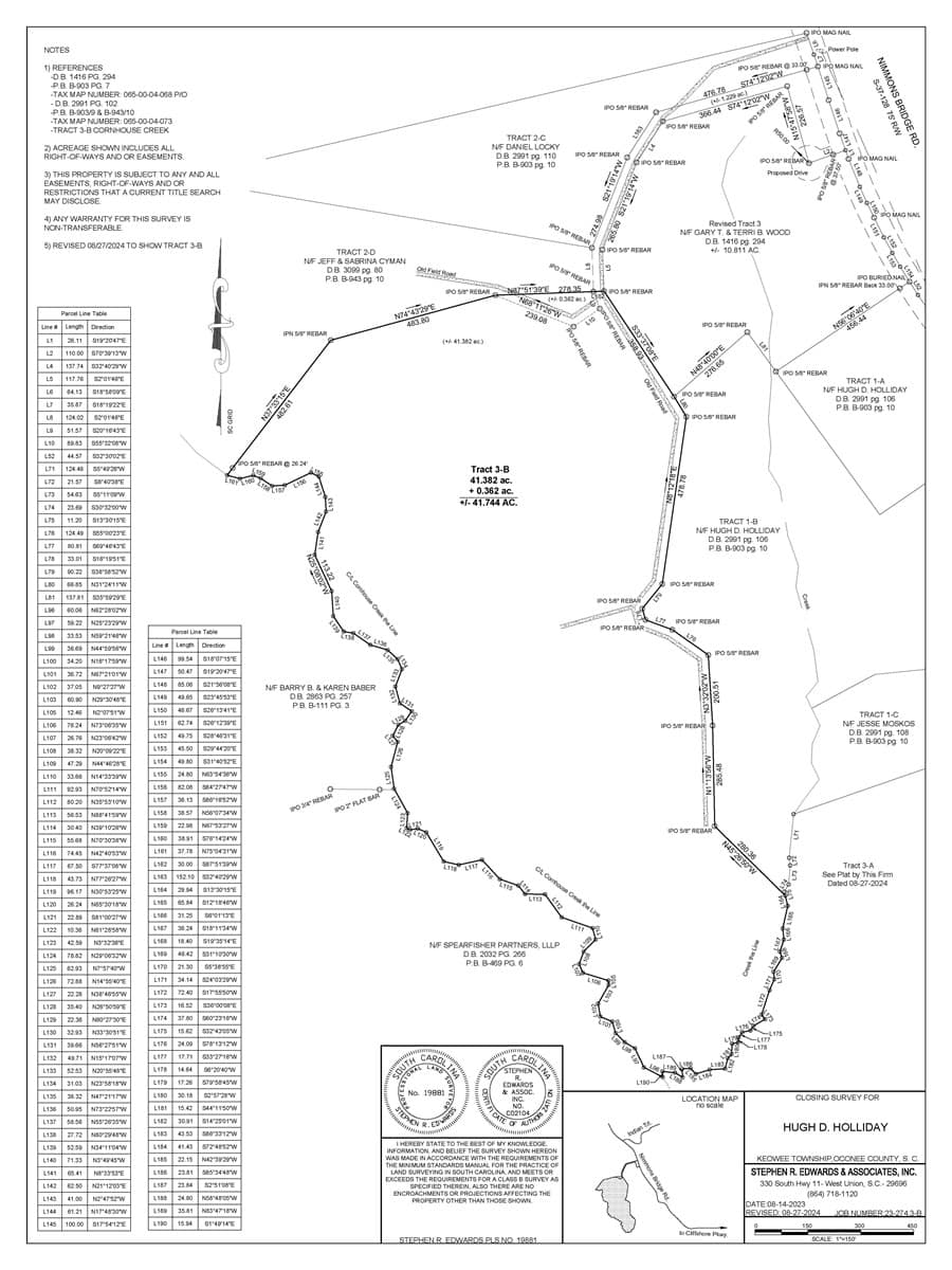 Hunting Land and Mountain Property For Sale in Salem, SC