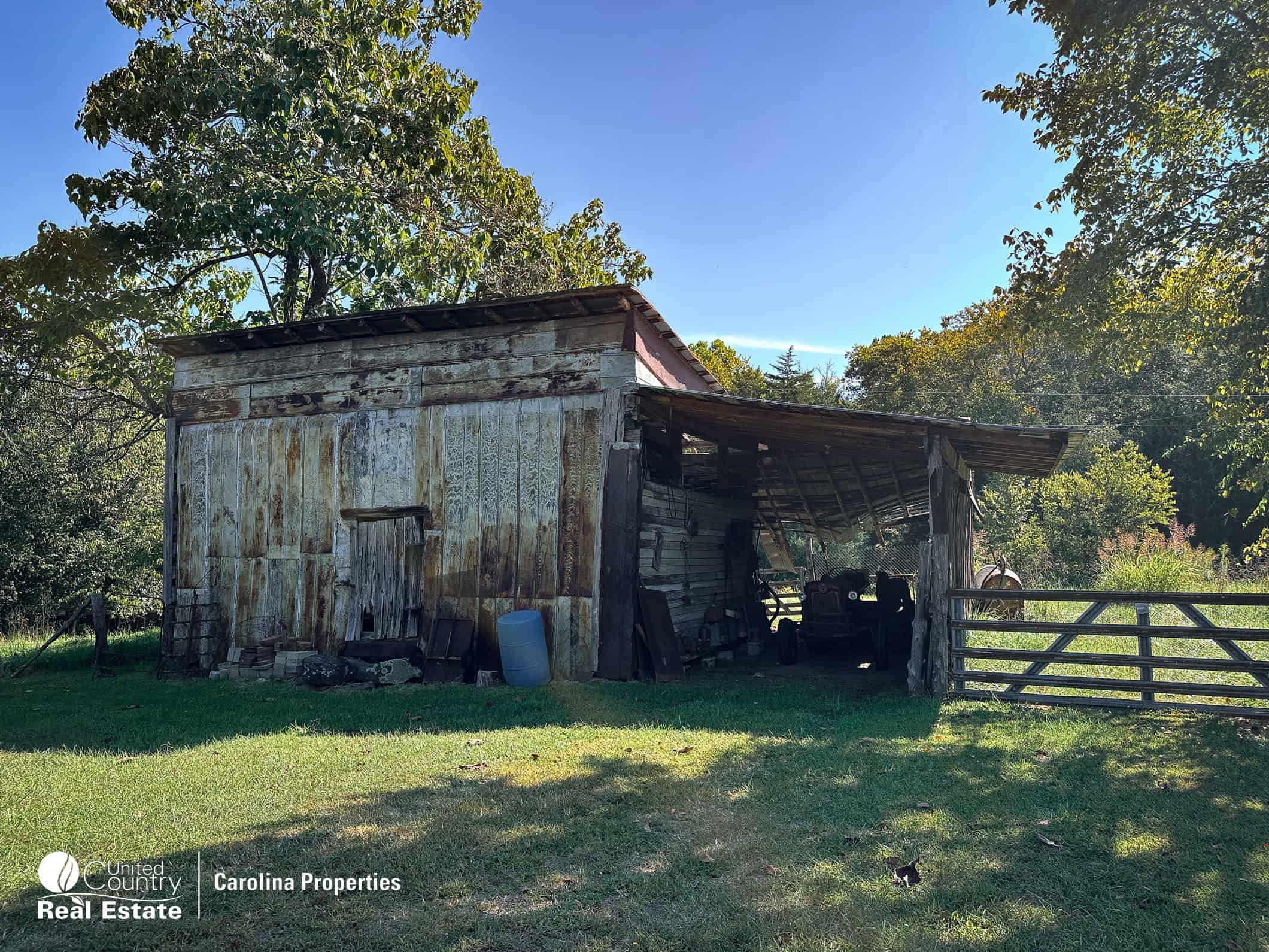 Pollard Family Farm with House and Land in Davie County NC