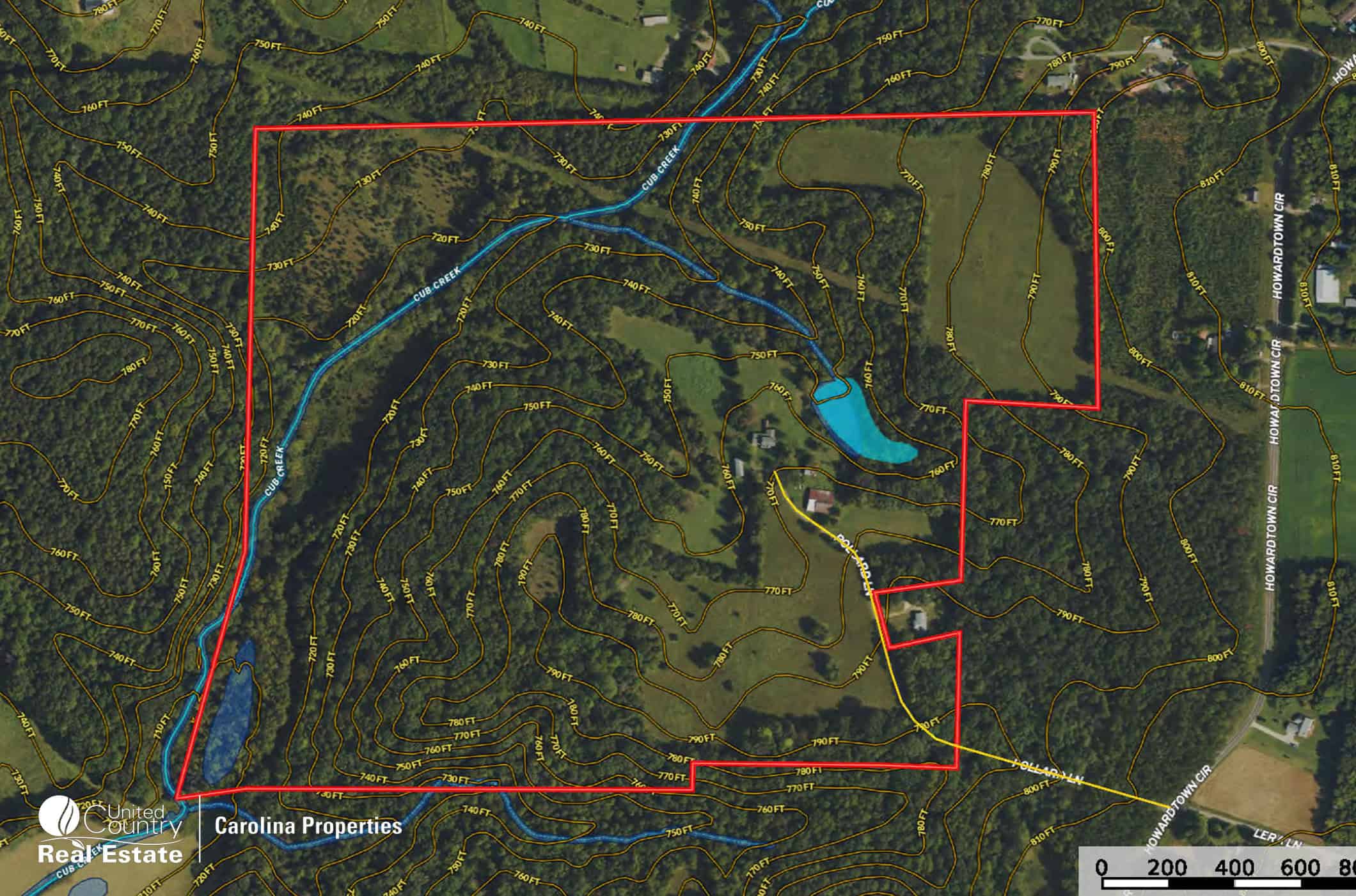 Pollard Family Farm with House and Land in Davie County NC