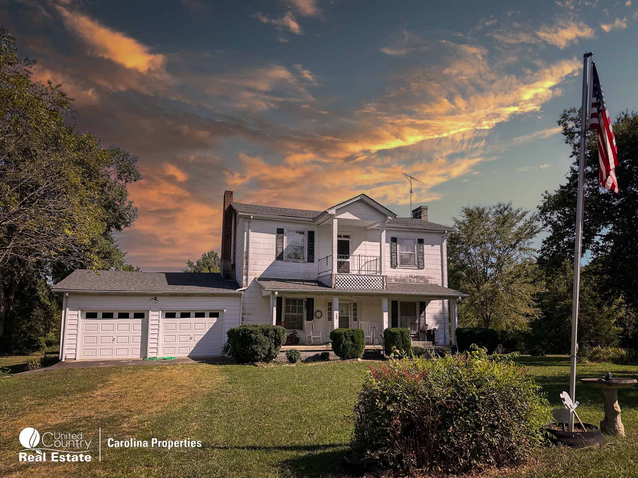 Pollard Family Farm with House and Land in Davie County NC