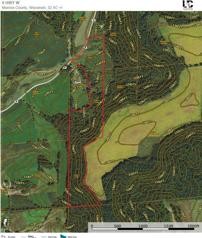 32 Acres with Endless Possibilities in Monroe County WI
