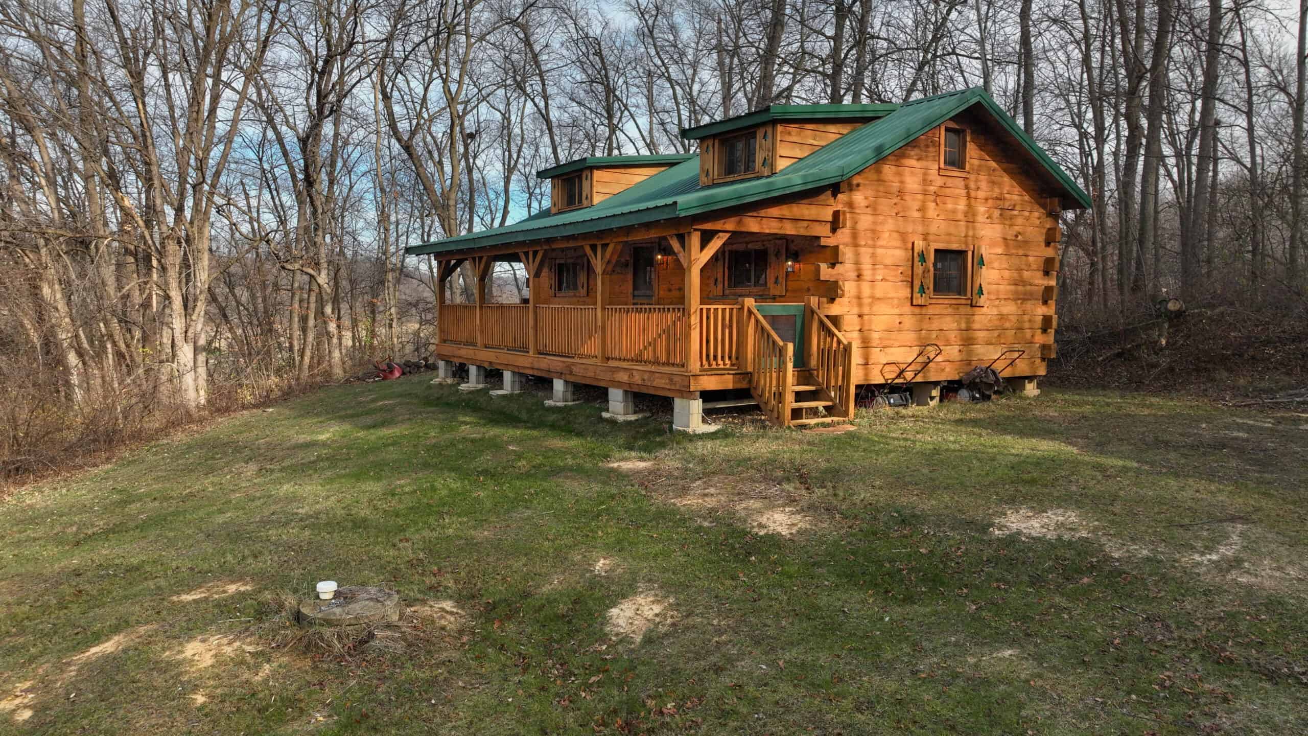 Premium Hunting Land with Cabin for sale in Southwest Wisconsin