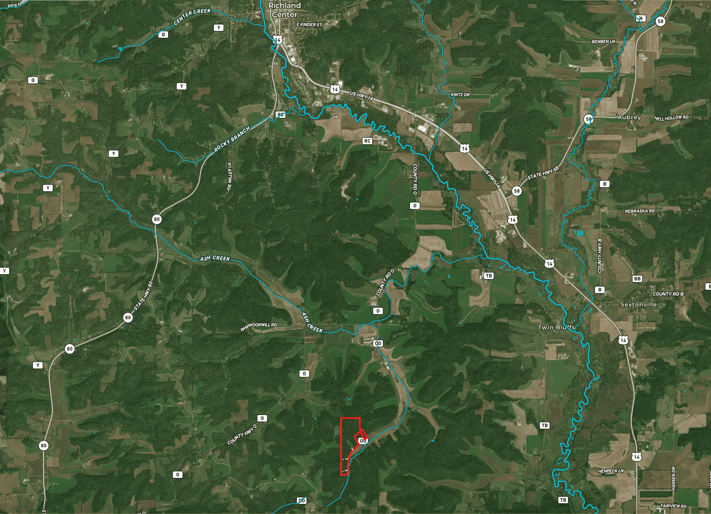 Extraordinary Hunting Land for sale in Richland County, Wisconsin