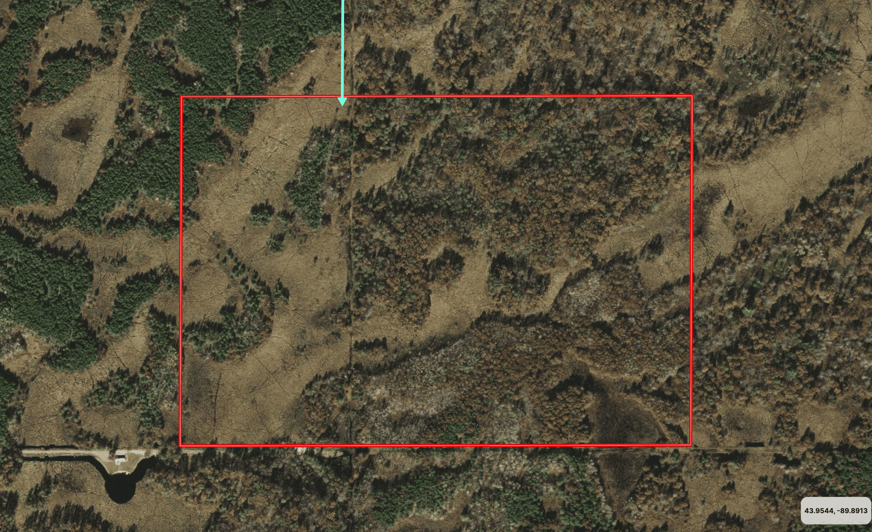 Hunting Land for Sale in South Central Wisconsin