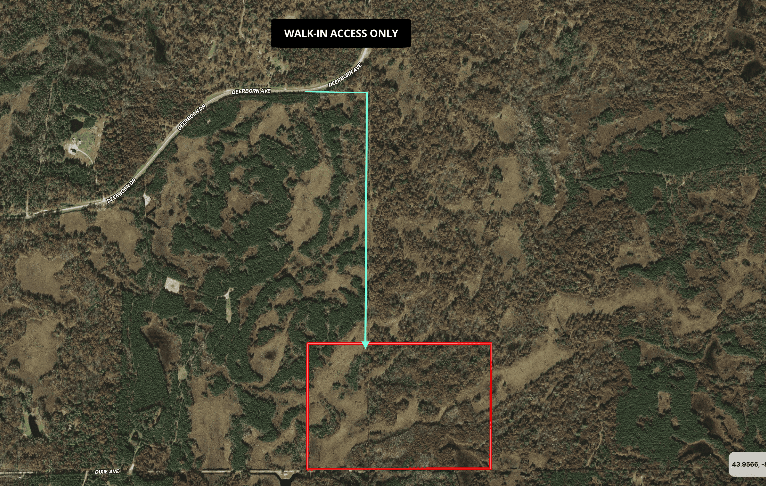 Hunting Land for Sale in South Central Wisconsin