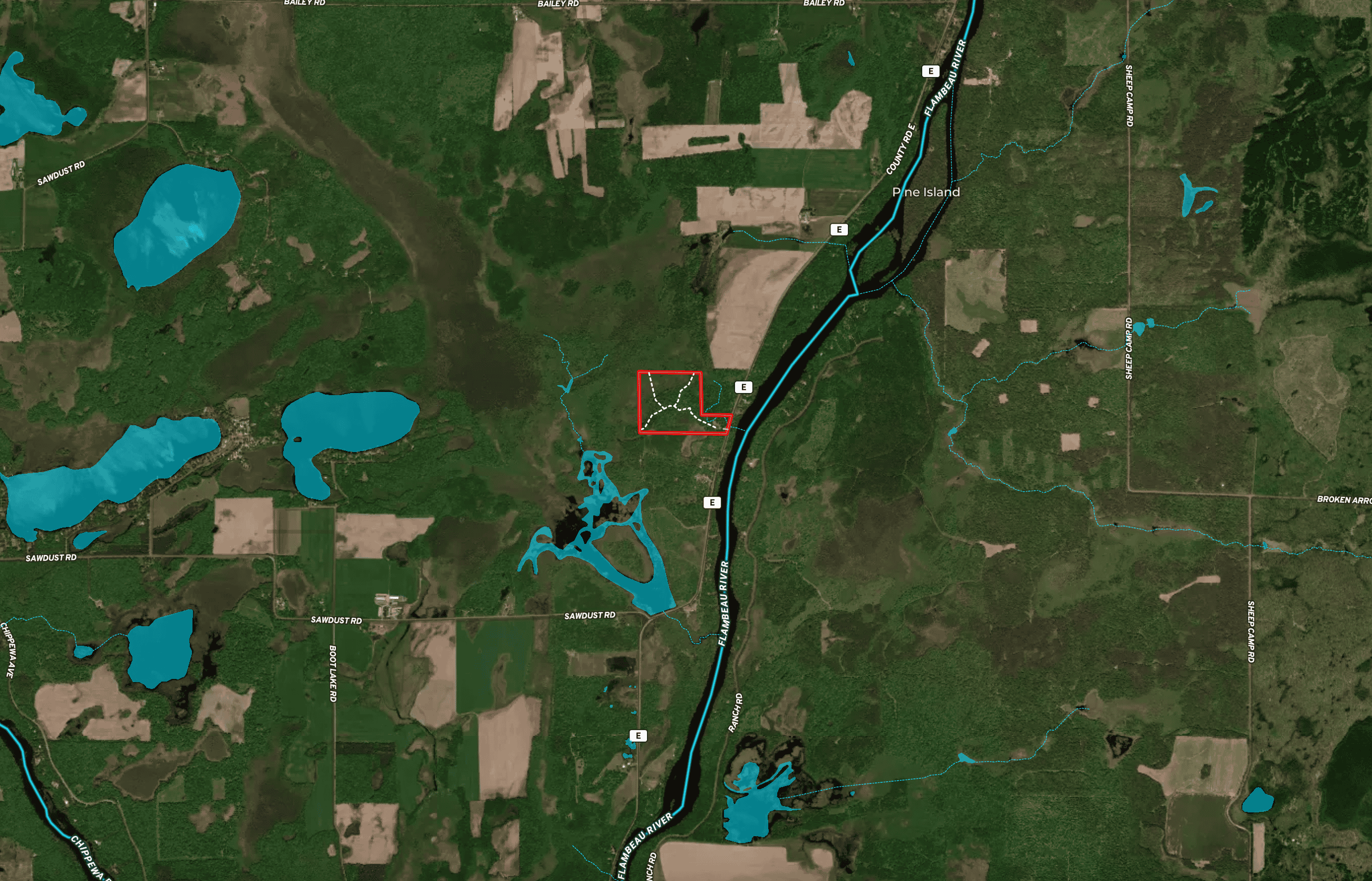 North Woods Hunting Camp for Sale in Rusk County, WI