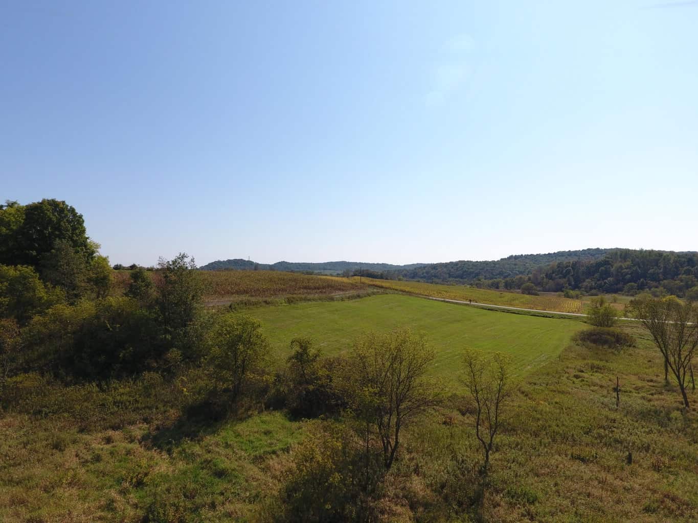Land for sale with stream, crop ground, hunting, possible build site in WI