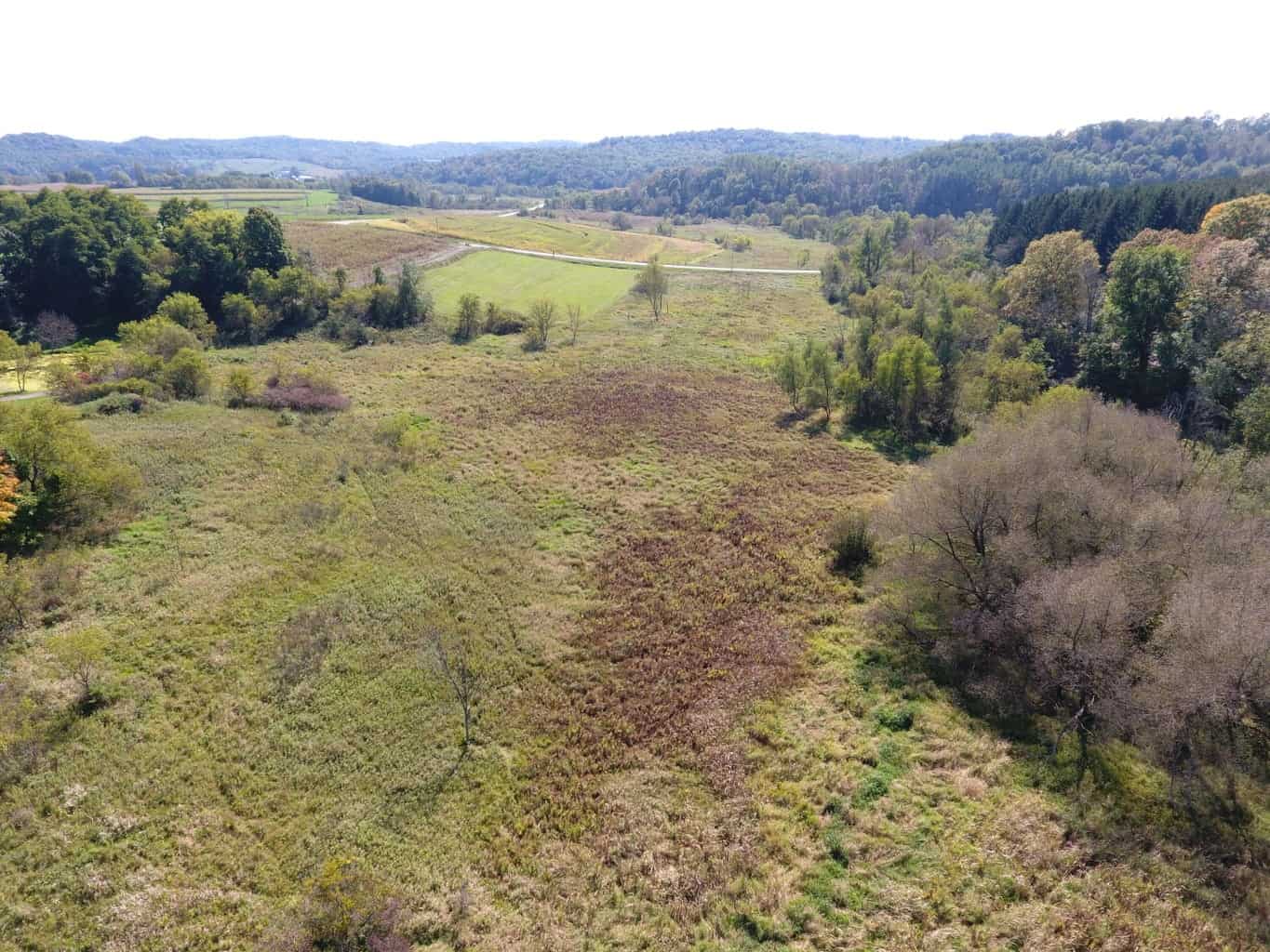 Land for sale with stream, crop ground, hunting, possible build site in WI