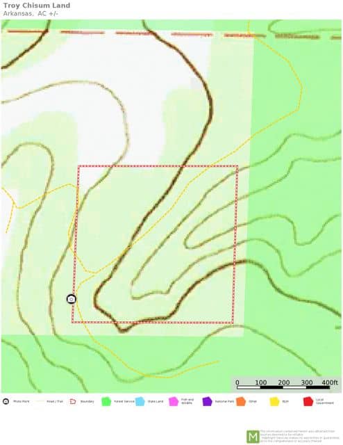 Hunting Property For Sale Bordering Ozark National Forest on 2 Sides Buffalo River Region Ozark Mountains